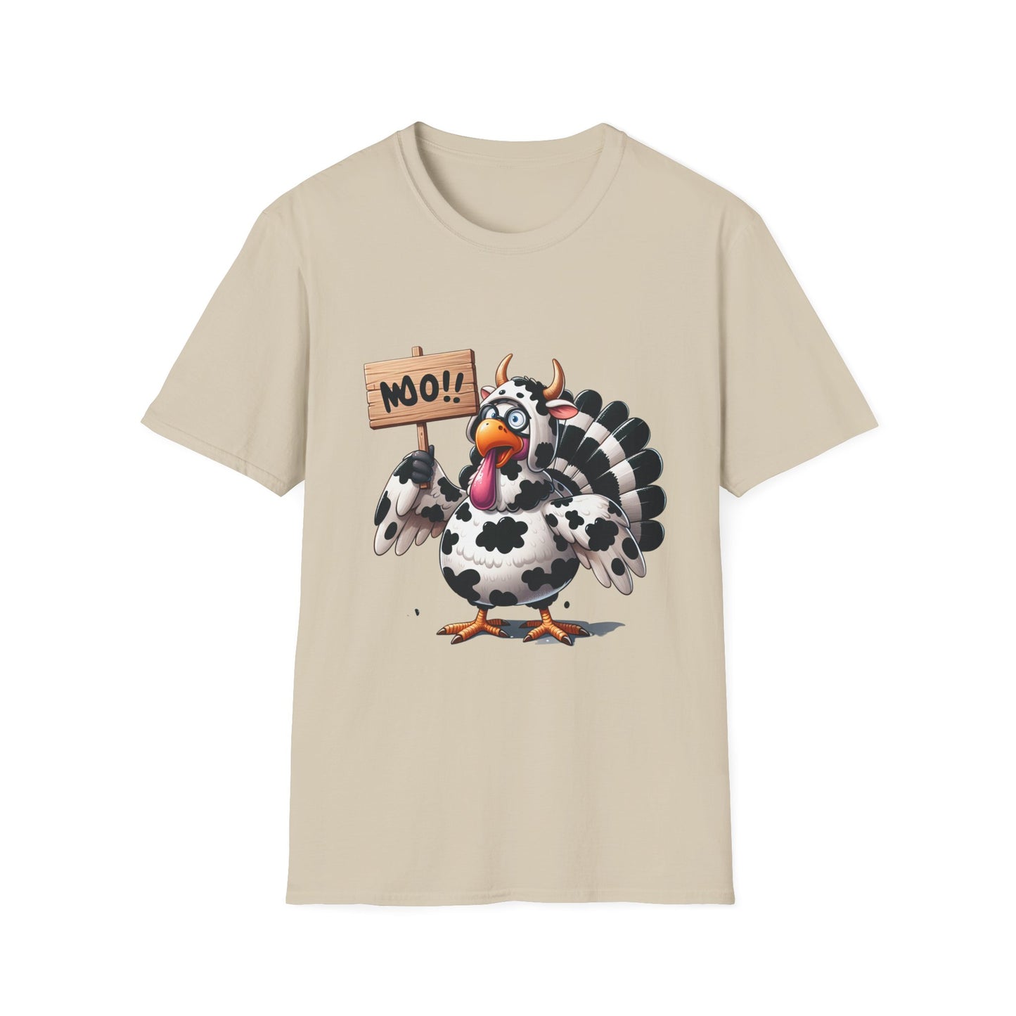 Unisex Tee - Cow-Turkey Funny Thanksgiving Shirt