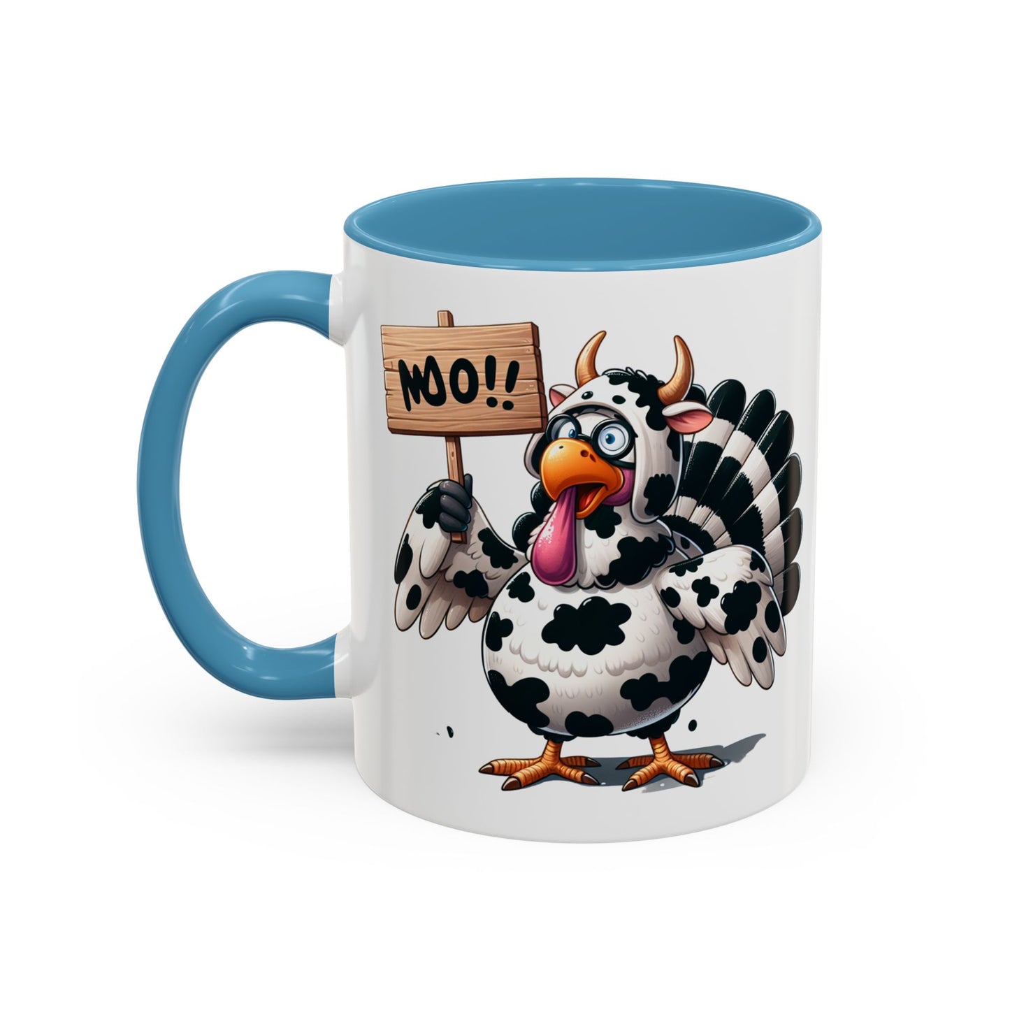 Turkey Cow Coffee Mug (11, 15oz)