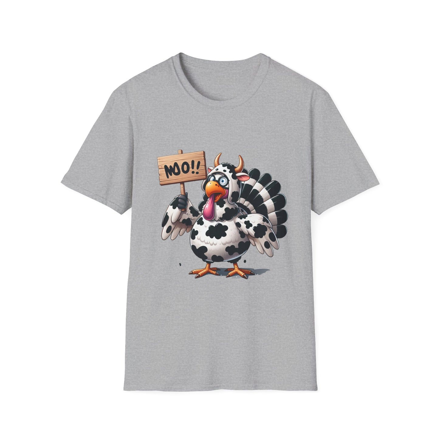 Unisex Tee - Cow-Turkey Funny Thanksgiving Shirt