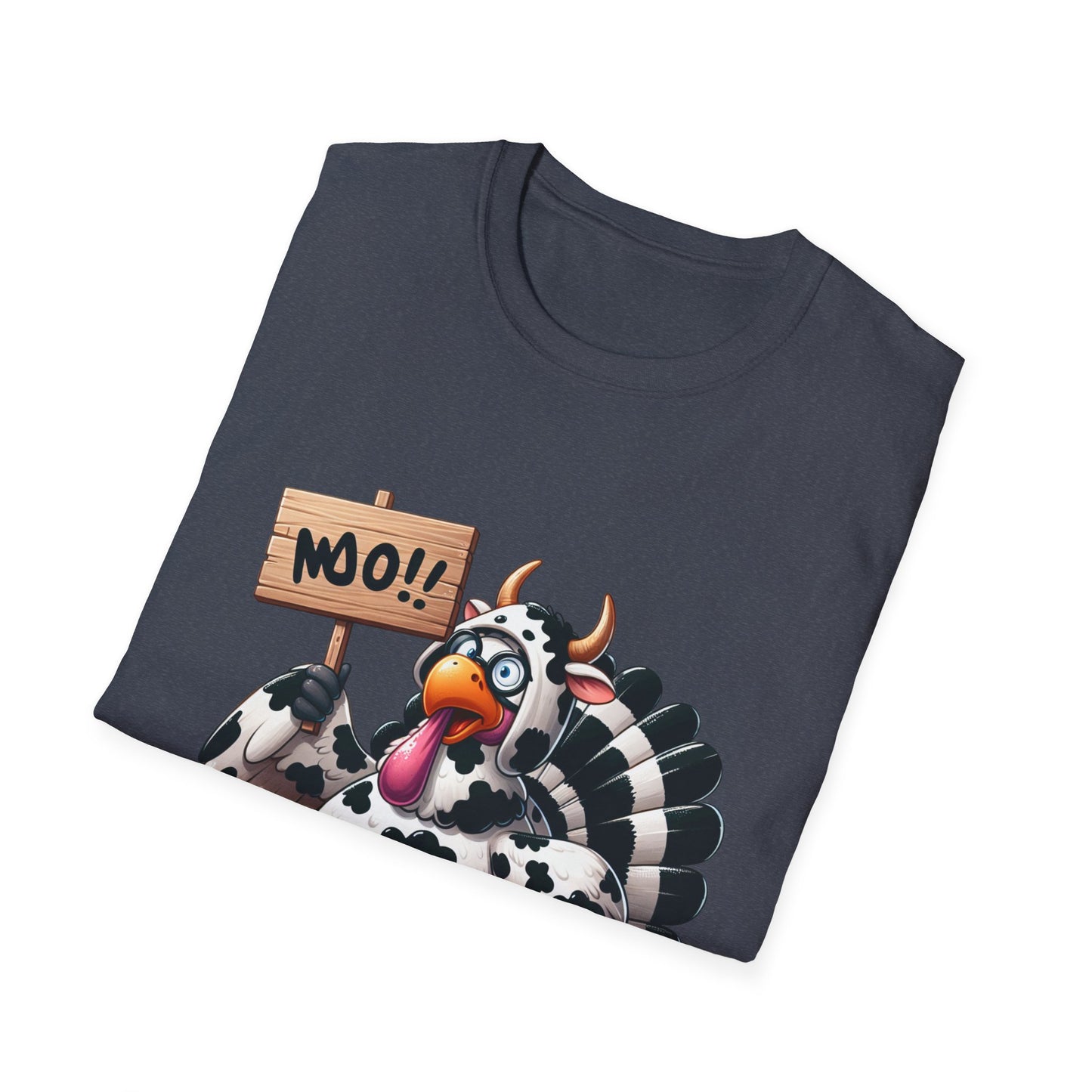 Unisex Tee - Cow-Turkey Funny Thanksgiving Shirt