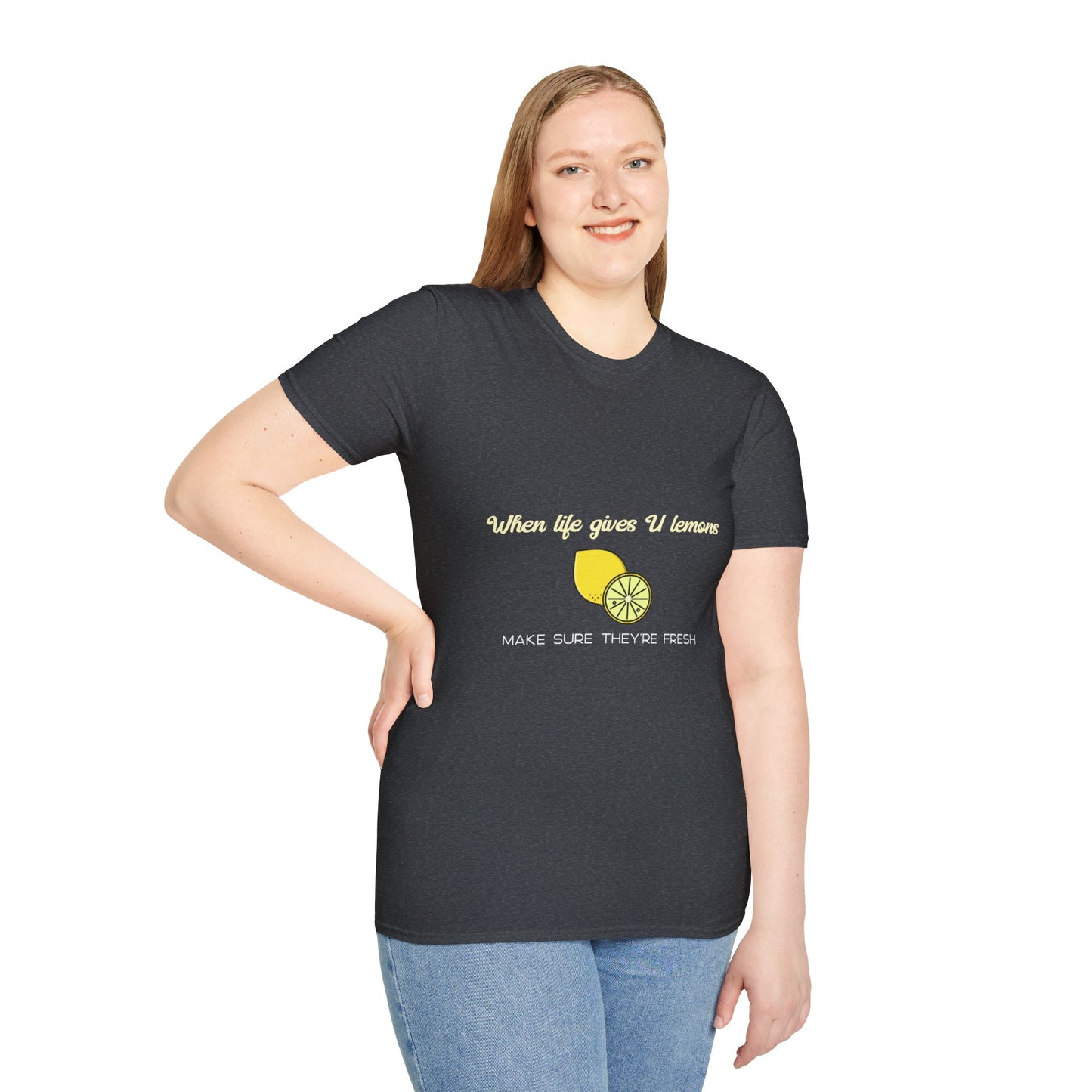 Funny Lemon Unisex T-Shirt - Life Giving Lemons Fresh Design