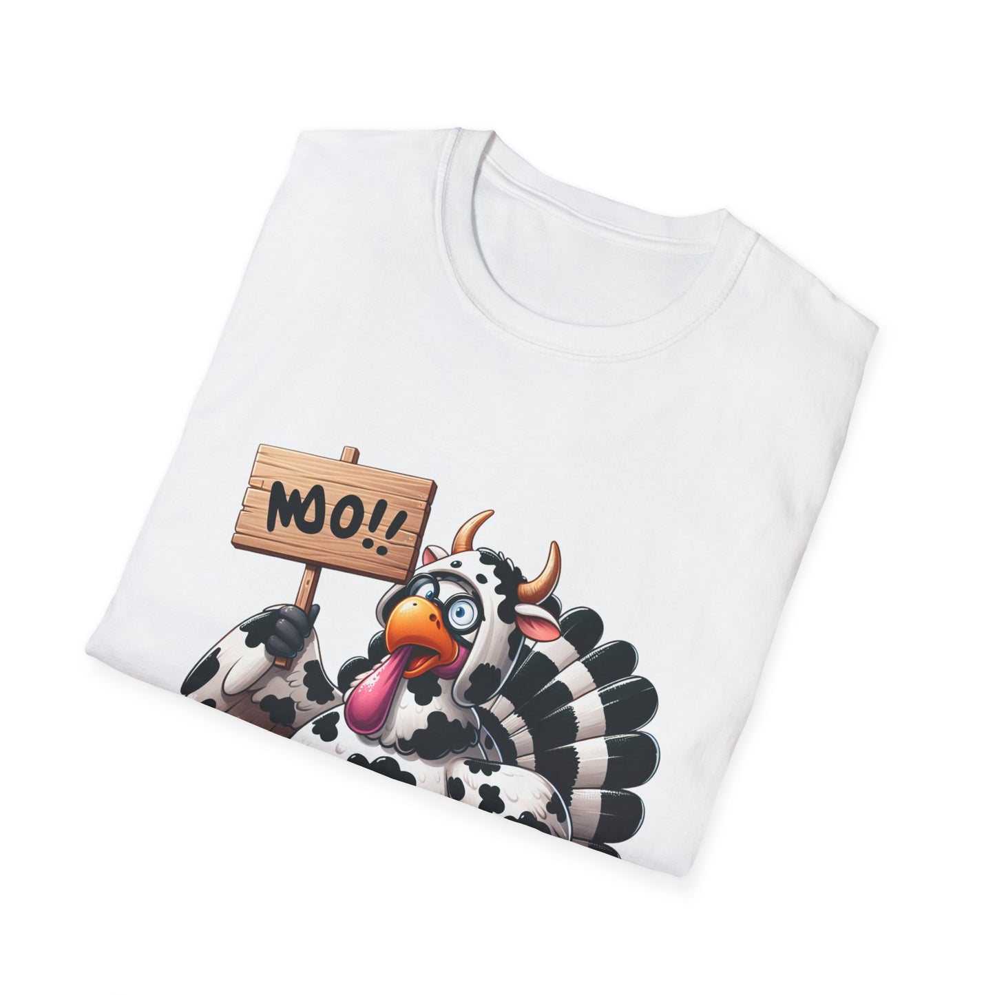 Unisex Tee - Cow-Turkey Funny Thanksgiving Shirt