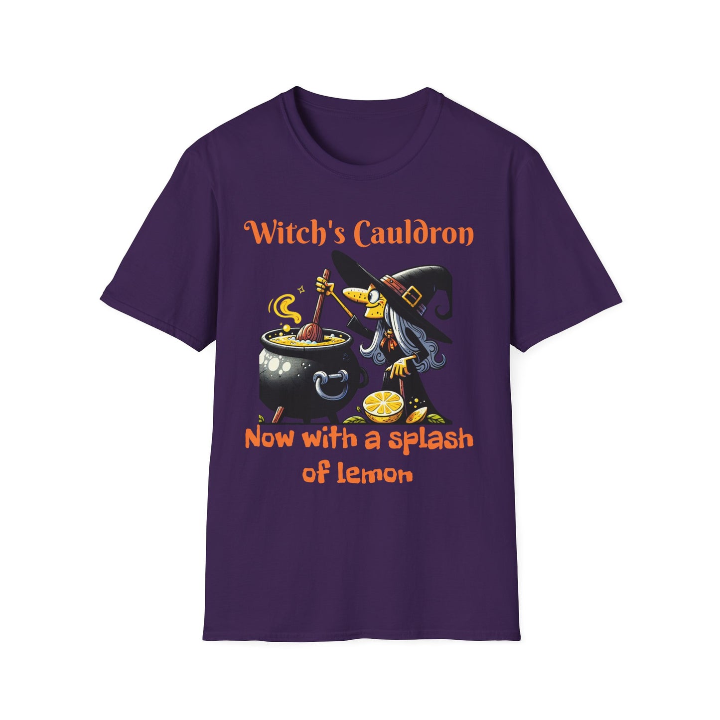 Halloween Witch Cauldron Softstyle T-Shirt