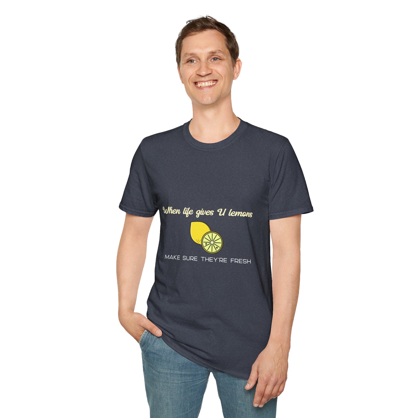 Funny Lemon Unisex T-Shirt - Life Giving Lemons Fresh Design