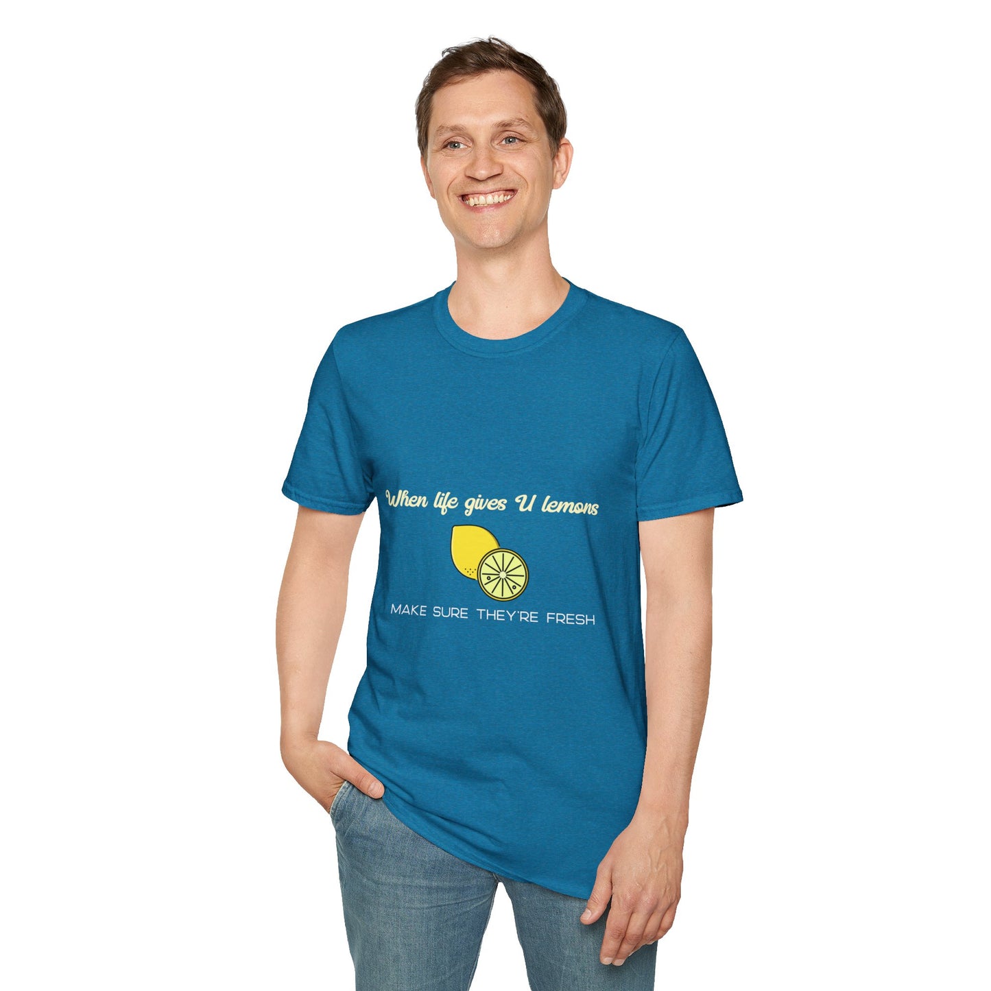 Funny Lemon Unisex T-Shirt - Life Giving Lemons Fresh Design