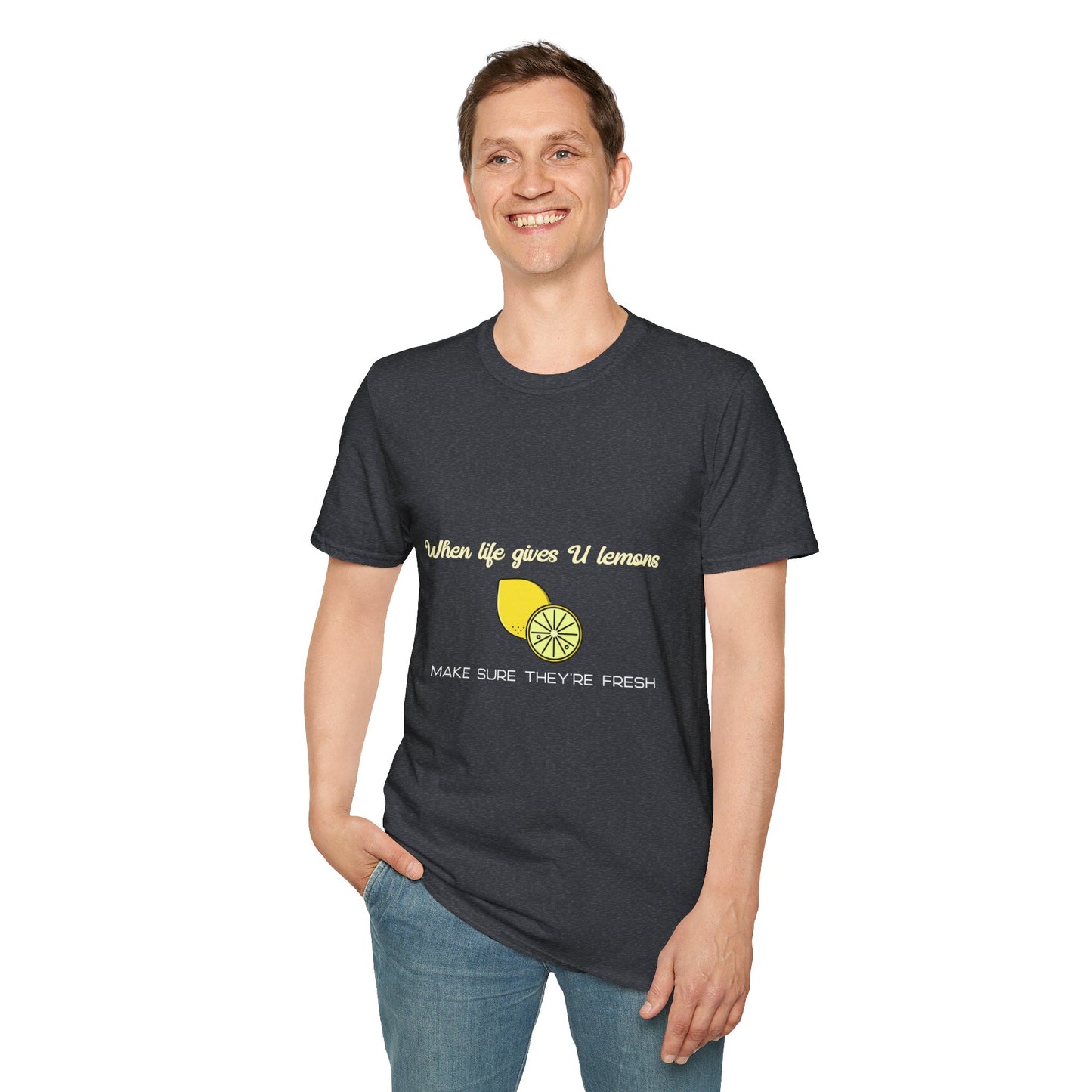 Funny Lemon Unisex T-Shirt - Life Giving Lemons Fresh Design