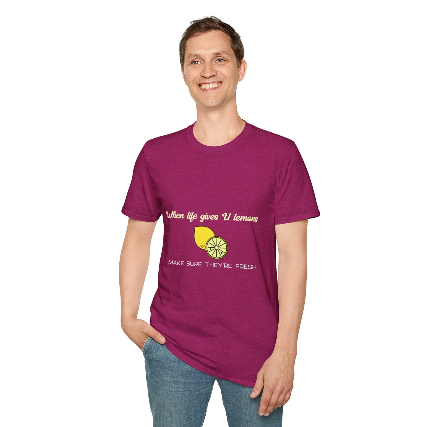 Funny Lemon Unisex T-Shirt - Life Giving Lemons Fresh Design