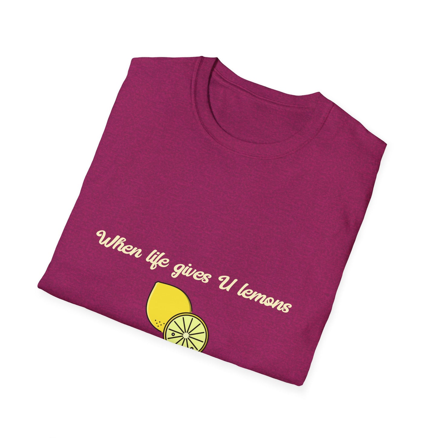 Funny Lemon Unisex T-Shirt - Life Giving Lemons Fresh Design