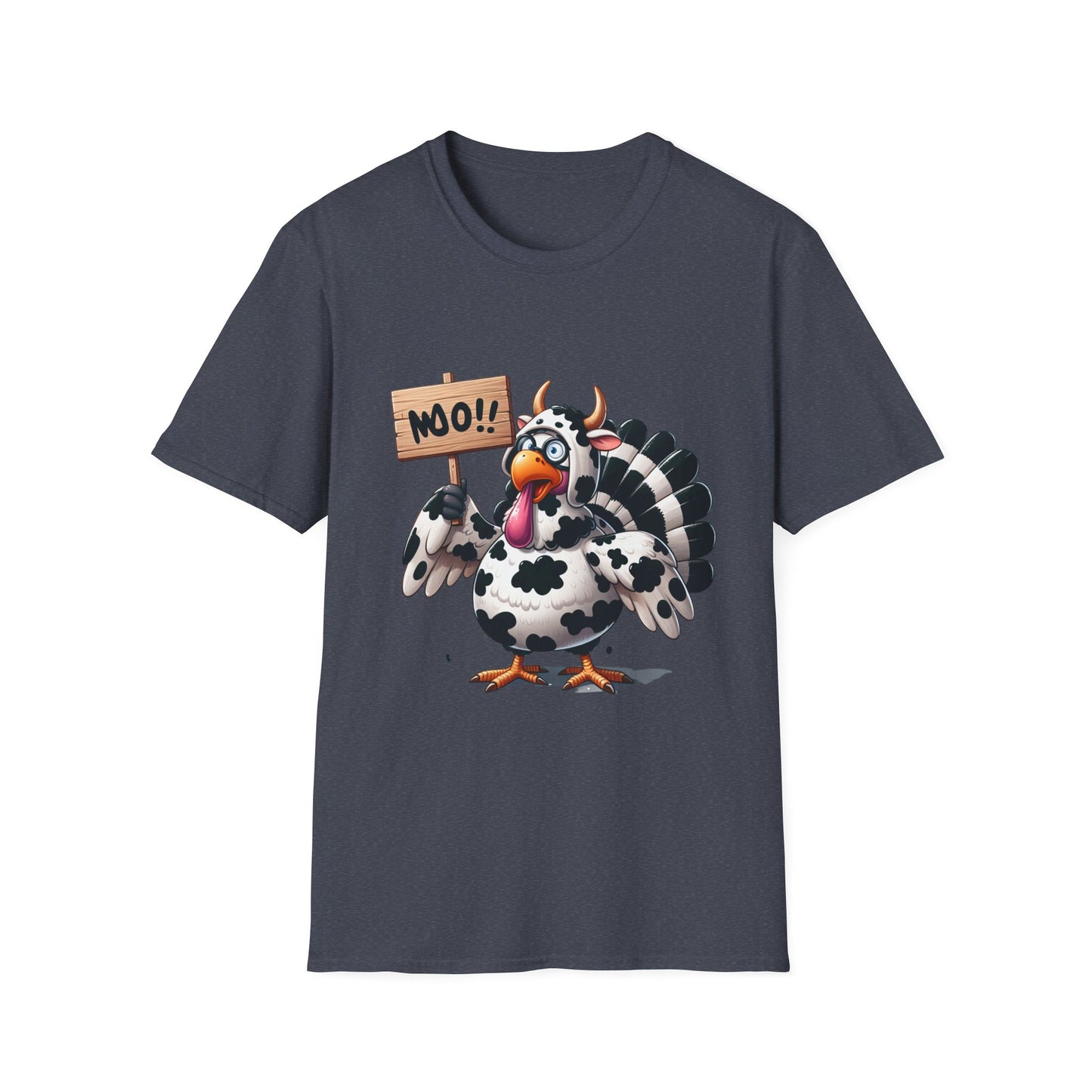 Unisex Tee - Cow-Turkey Funny Thanksgiving Shirt