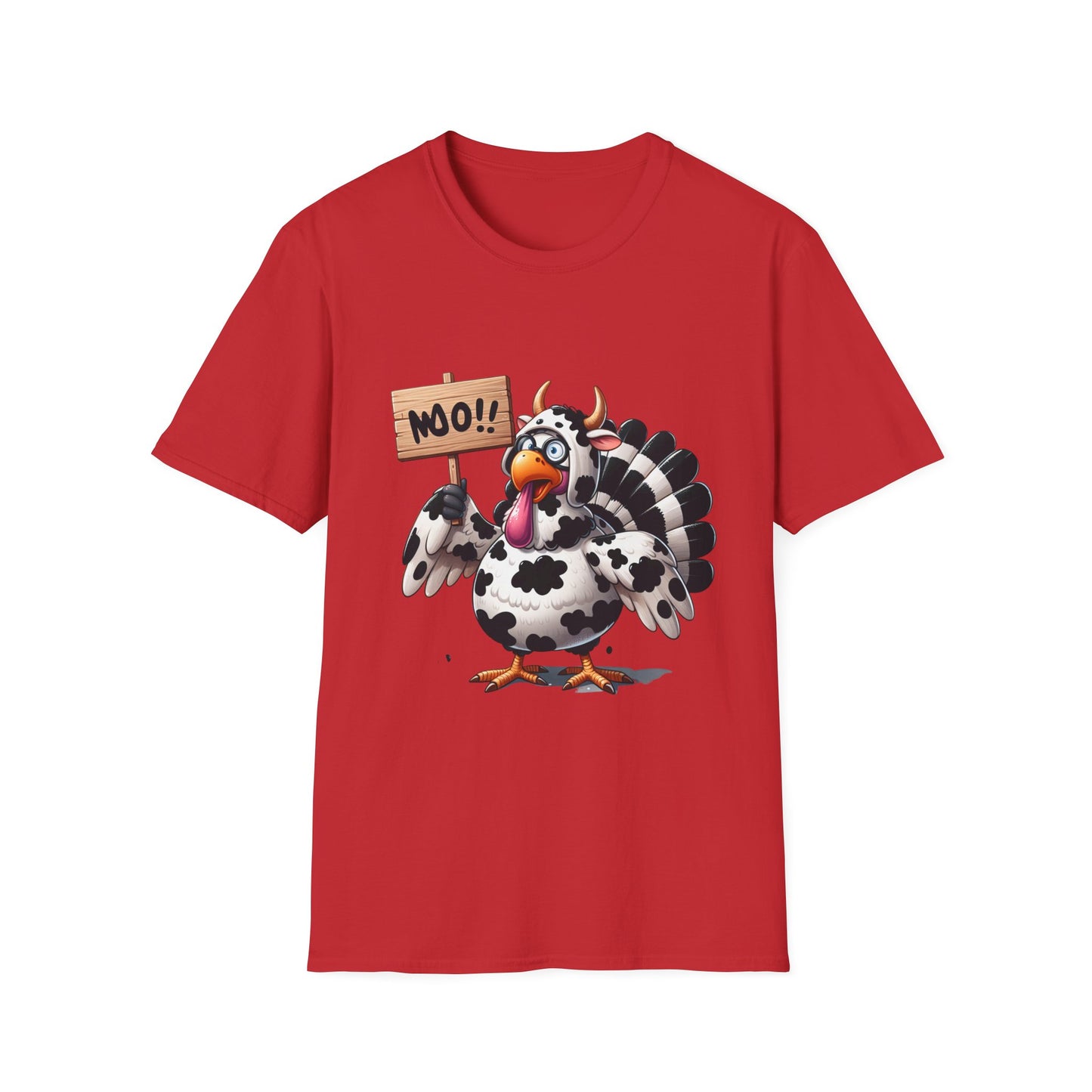 Unisex Tee - Cow-Turkey Funny Thanksgiving Shirt