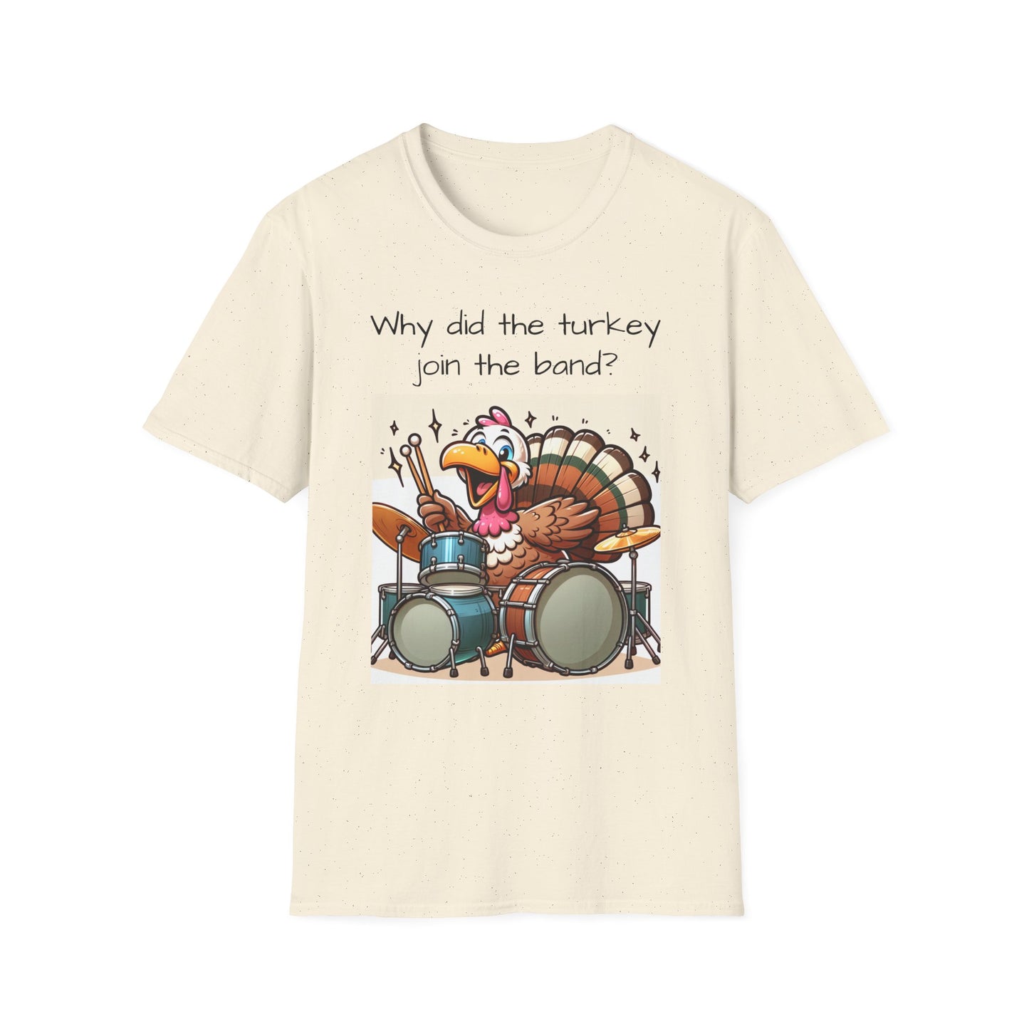 Funny Thanksgiving Turkey Drummer T-Shirt