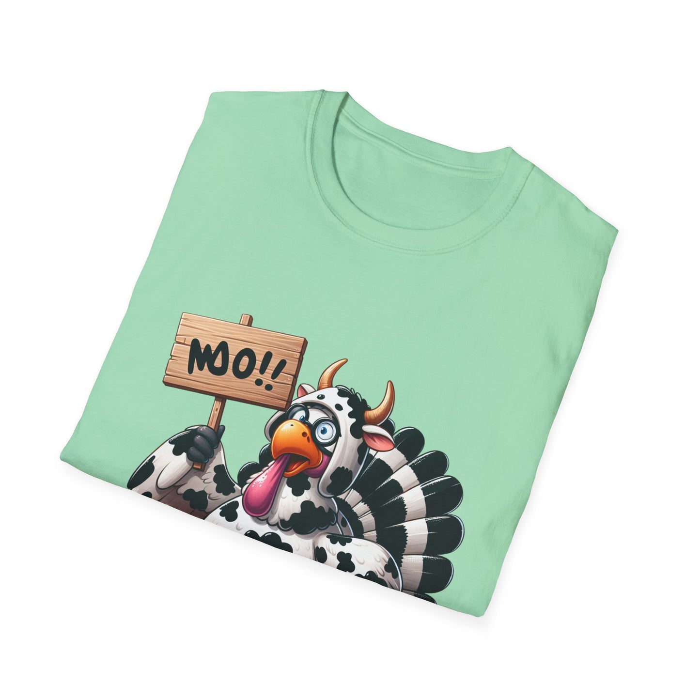 Unisex Tee - Cow-Turkey Funny Thanksgiving Shirt
