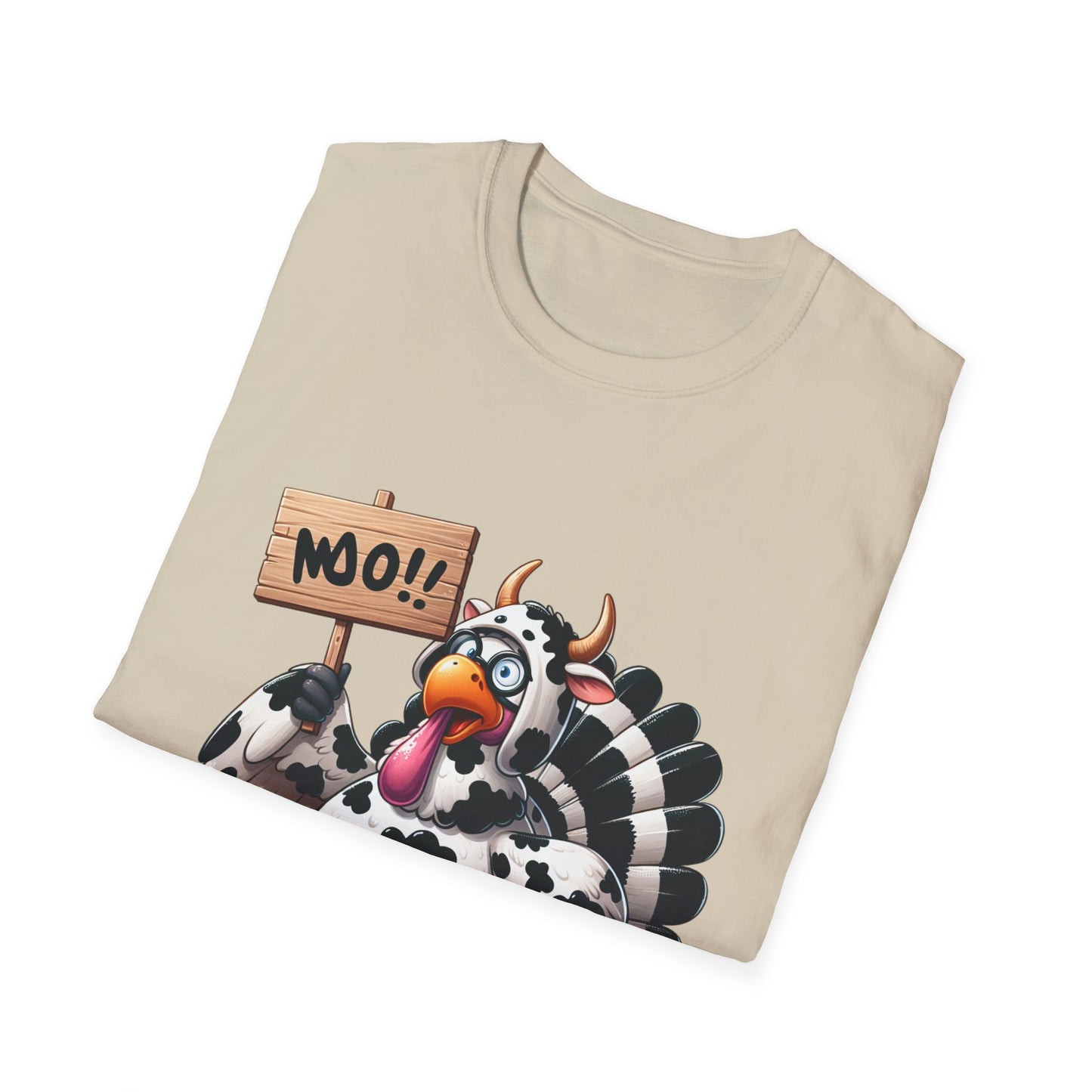 Unisex Tee - Cow-Turkey Funny Thanksgiving Shirt