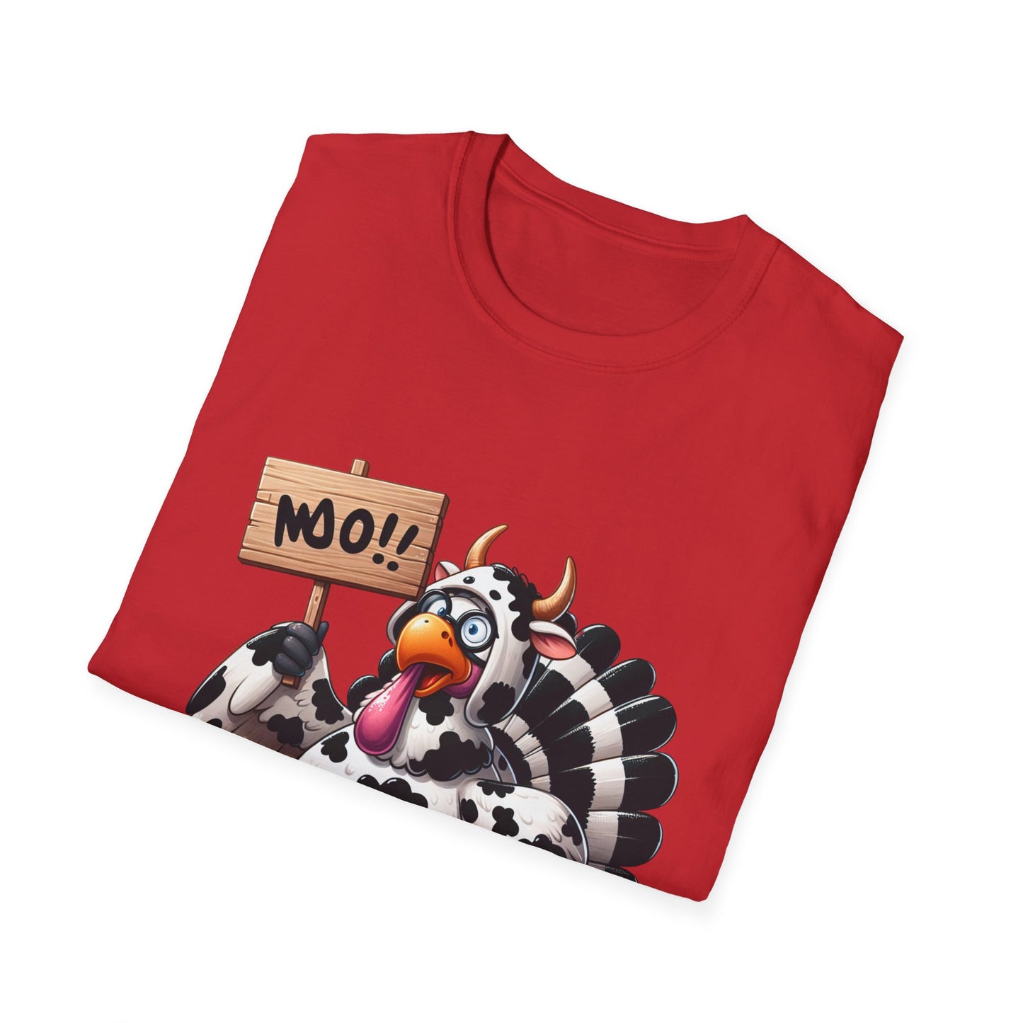 Unisex Tee - Cow-Turkey Funny Thanksgiving Shirt