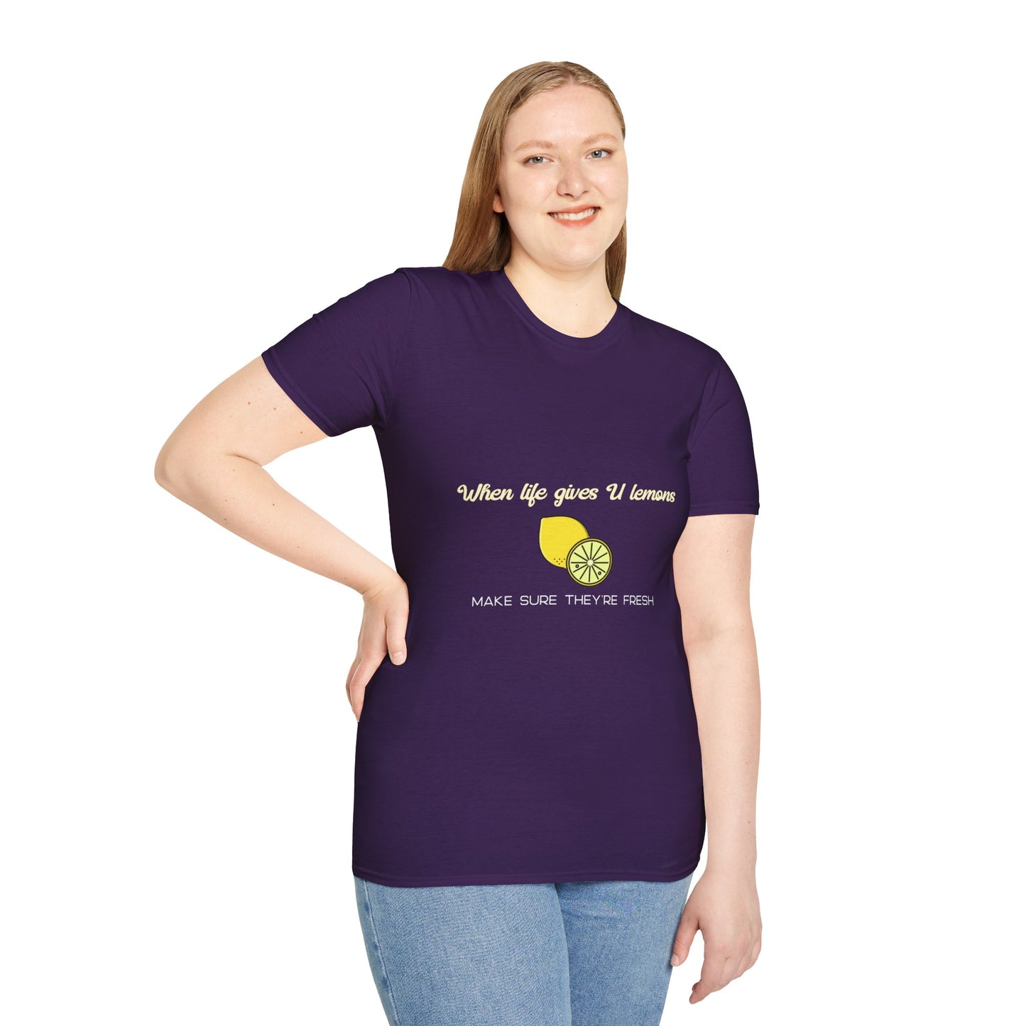 Funny Lemon Unisex T-Shirt - Life Giving Lemons Fresh Design