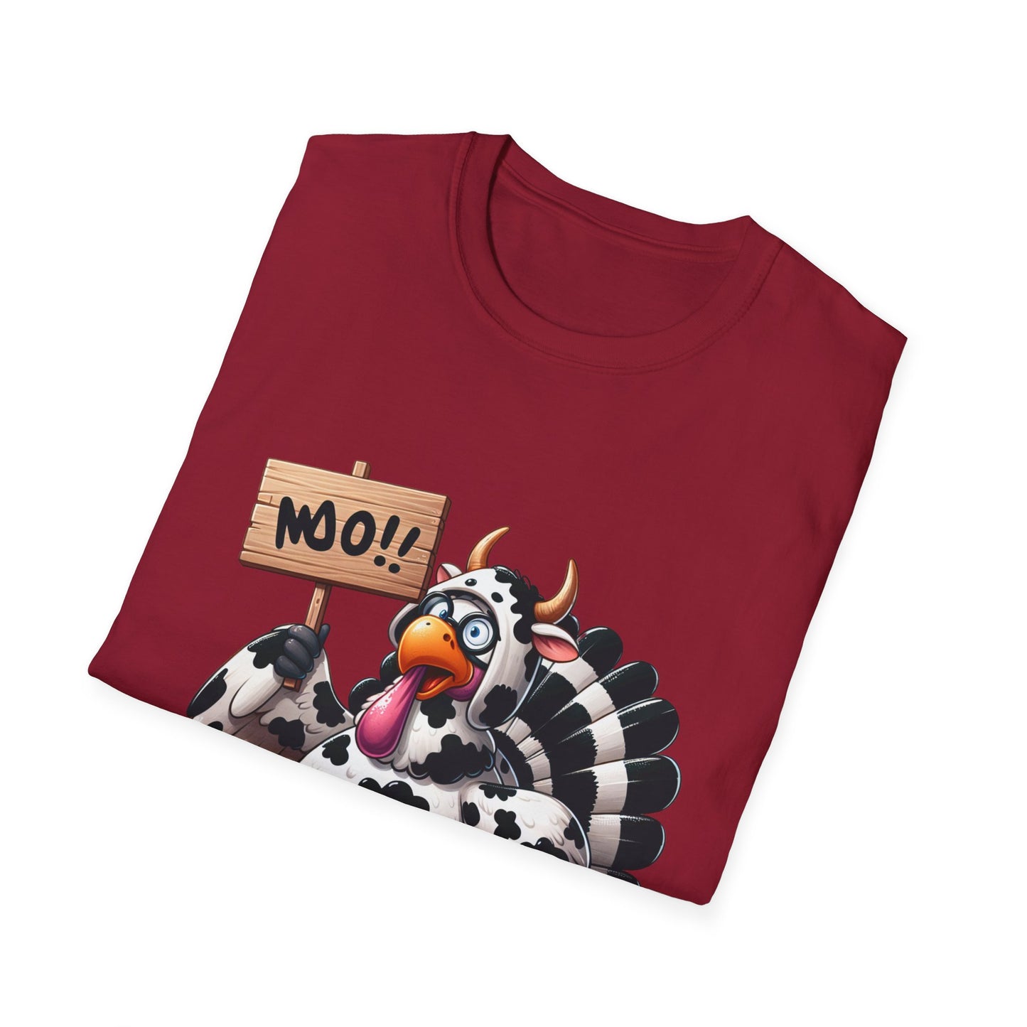 Unisex Tee - Cow-Turkey Funny Thanksgiving Shirt