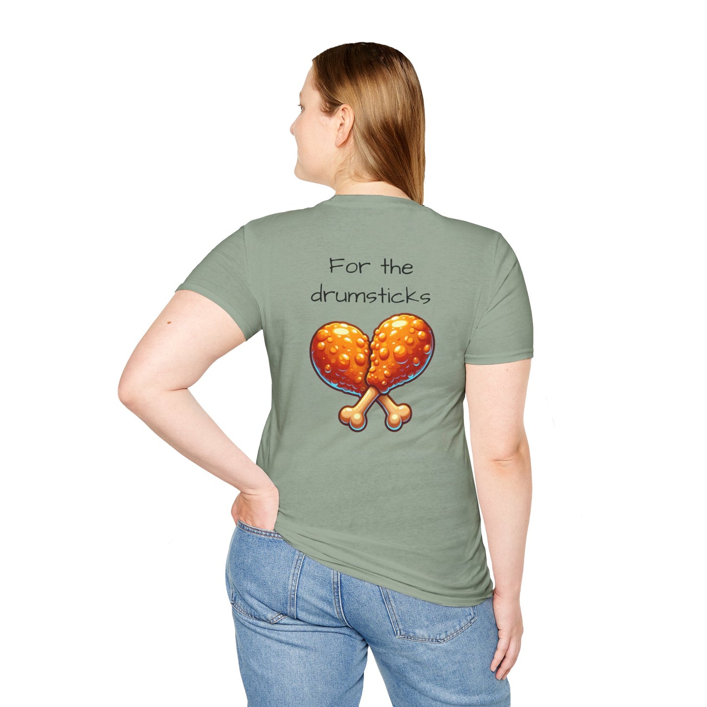 Funny Thanksgiving Turkey Drummer T-Shirt