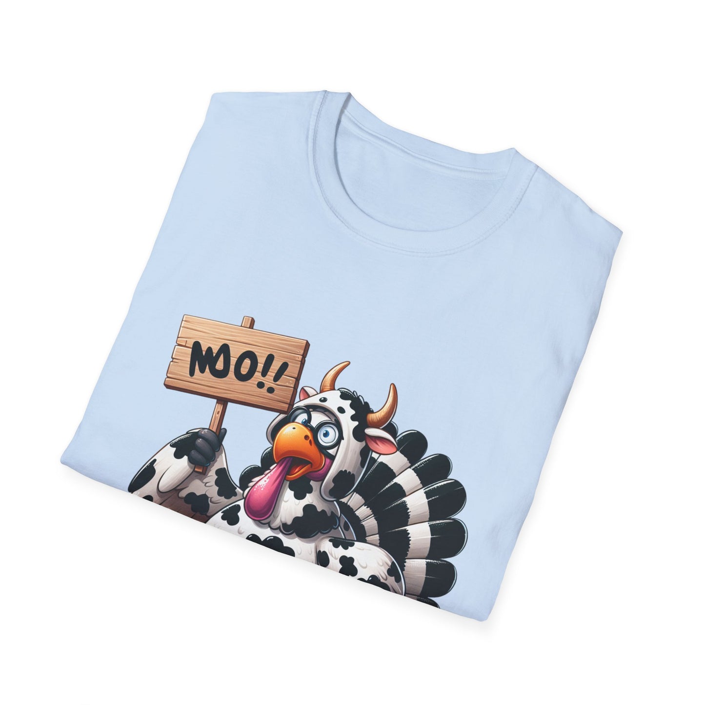 Unisex Tee - Cow-Turkey Funny Thanksgiving Shirt