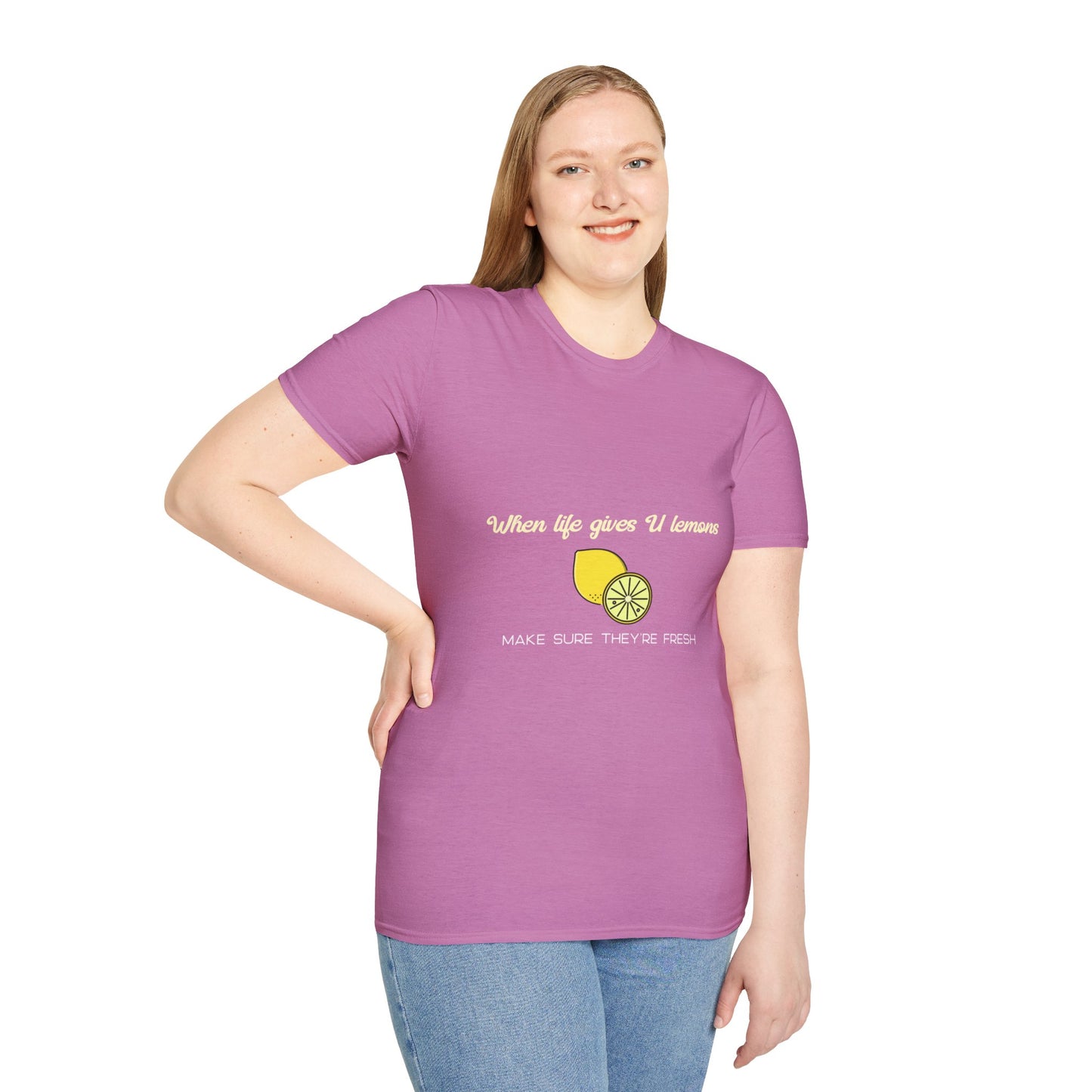 Funny Lemon Unisex T-Shirt - Life Giving Lemons Fresh Design