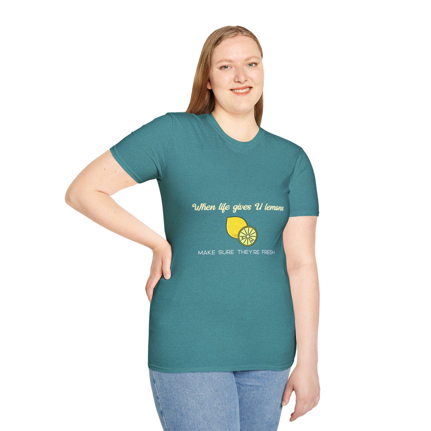 Funny Lemon Unisex T-Shirt - Life Giving Lemons Fresh Design