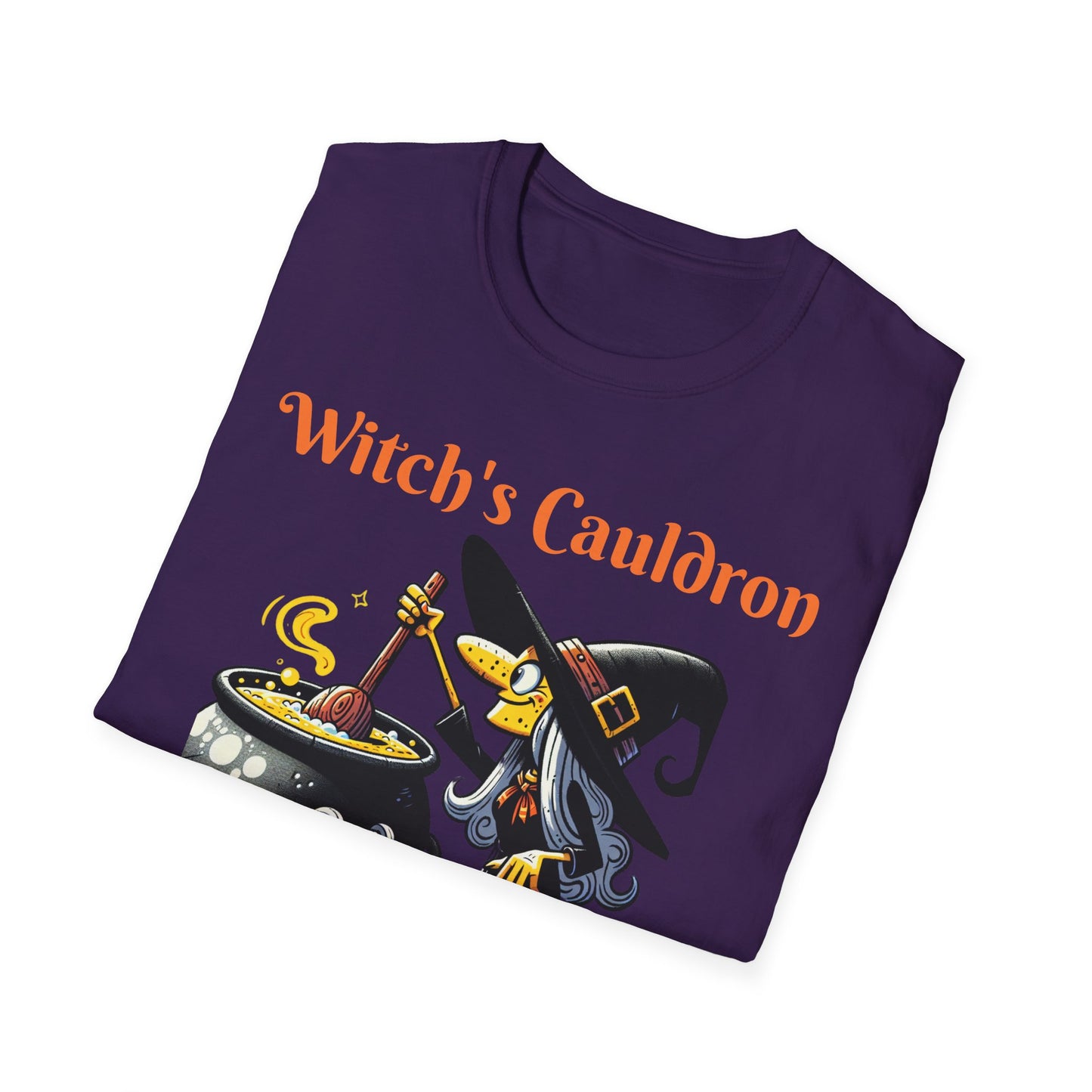 Halloween Witch Cauldron Softstyle T-Shirt