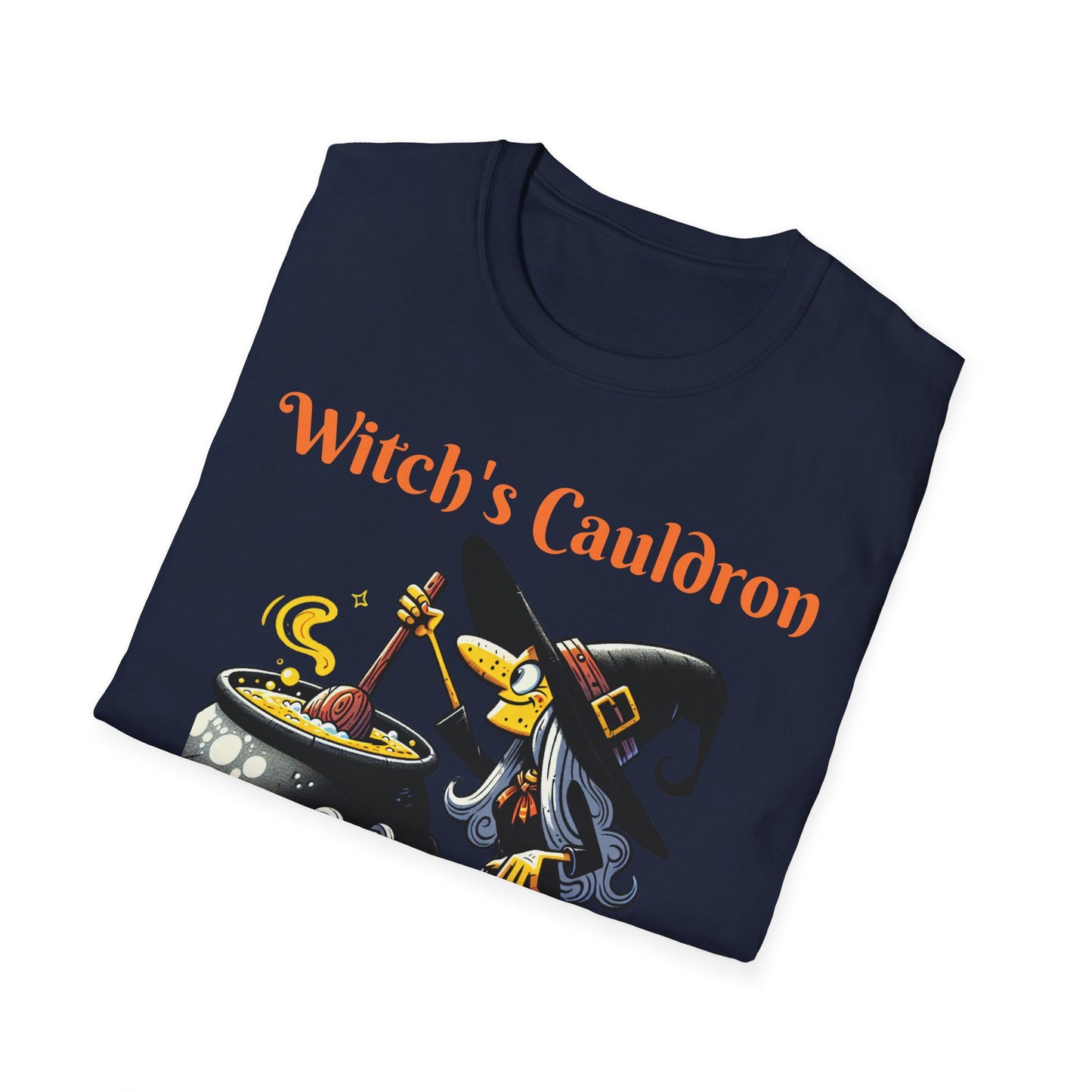 Halloween Witch Cauldron Softstyle T-Shirt