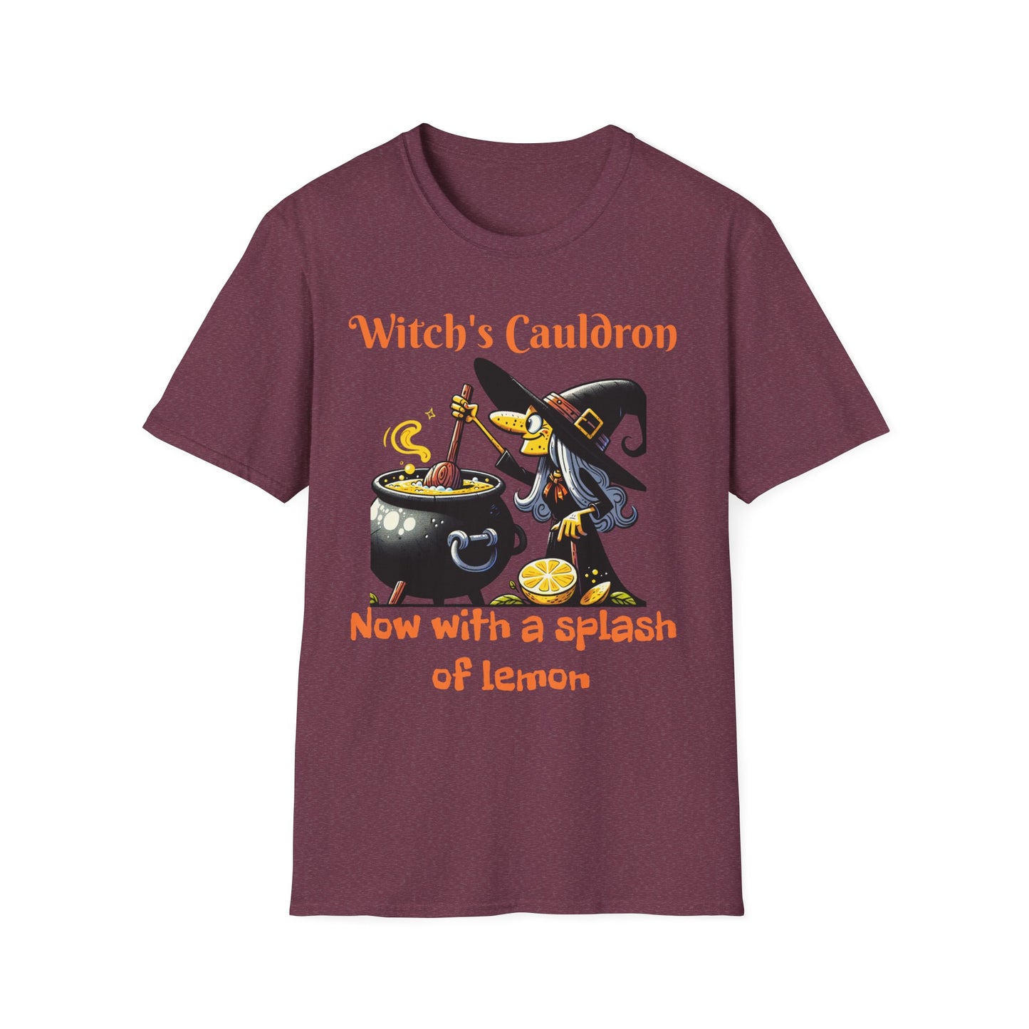 Halloween Witch Cauldron Softstyle T-Shirt