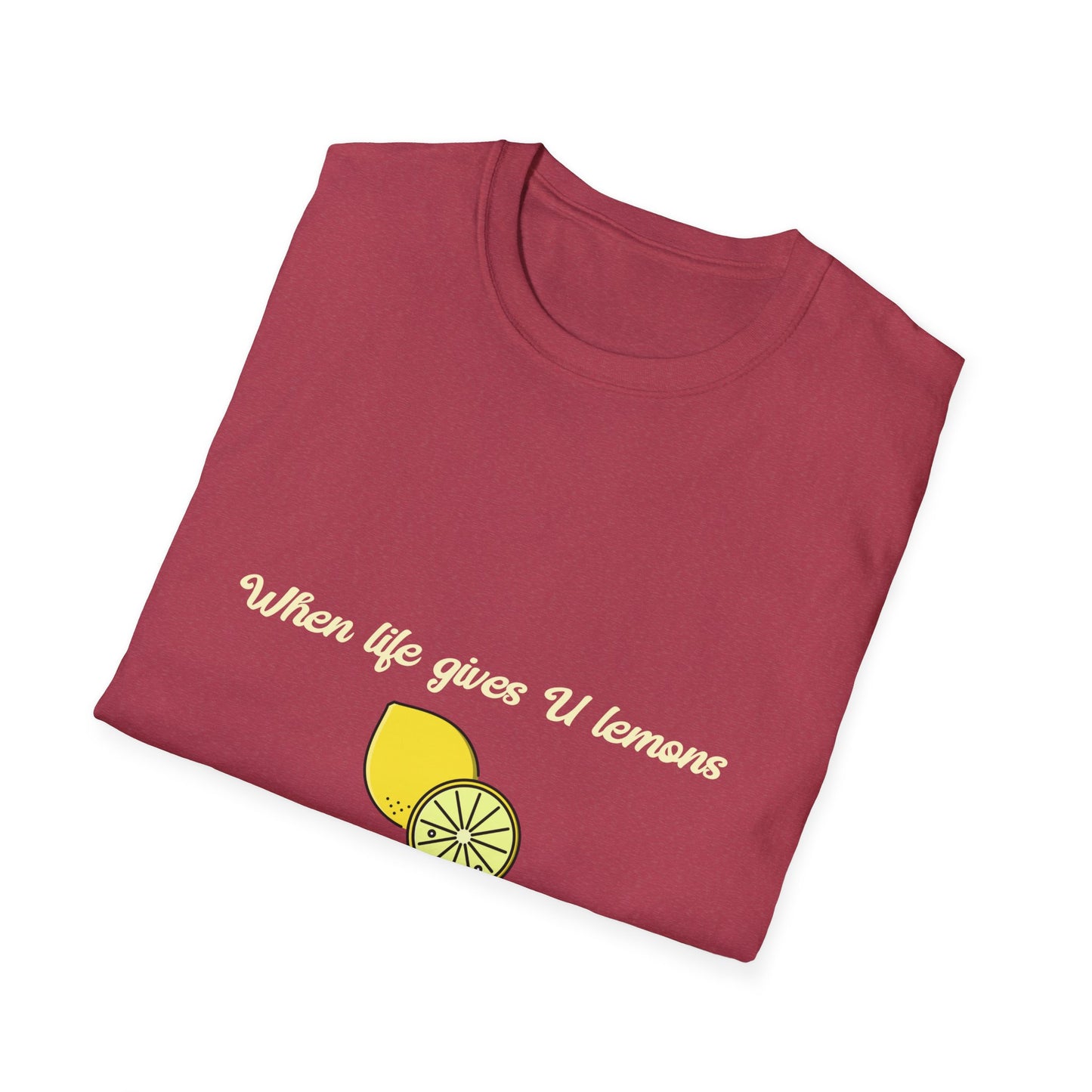 Funny Lemon Unisex T-Shirt - Life Giving Lemons Fresh Design