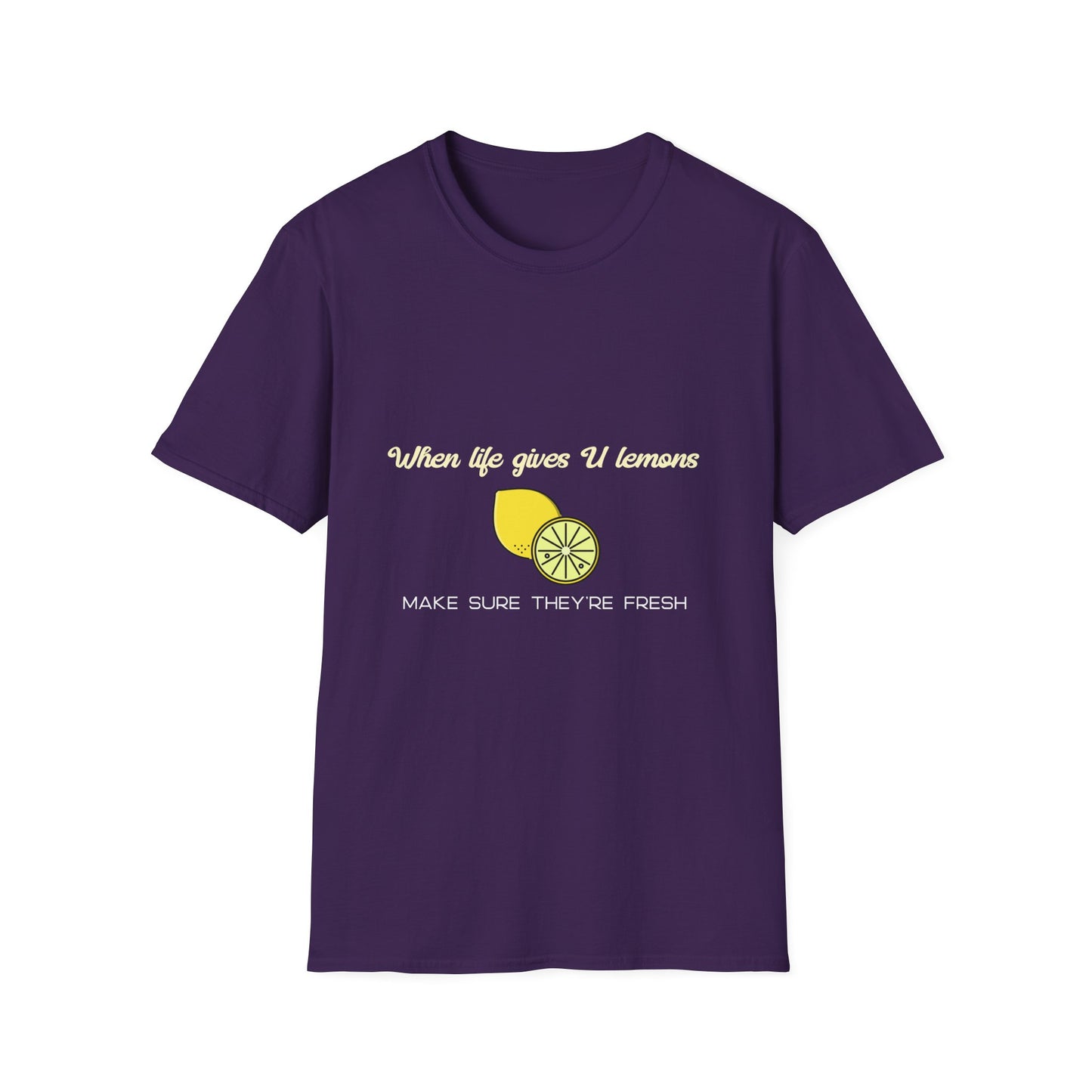 Funny Lemon Unisex T-Shirt - Life Giving Lemons Fresh Design