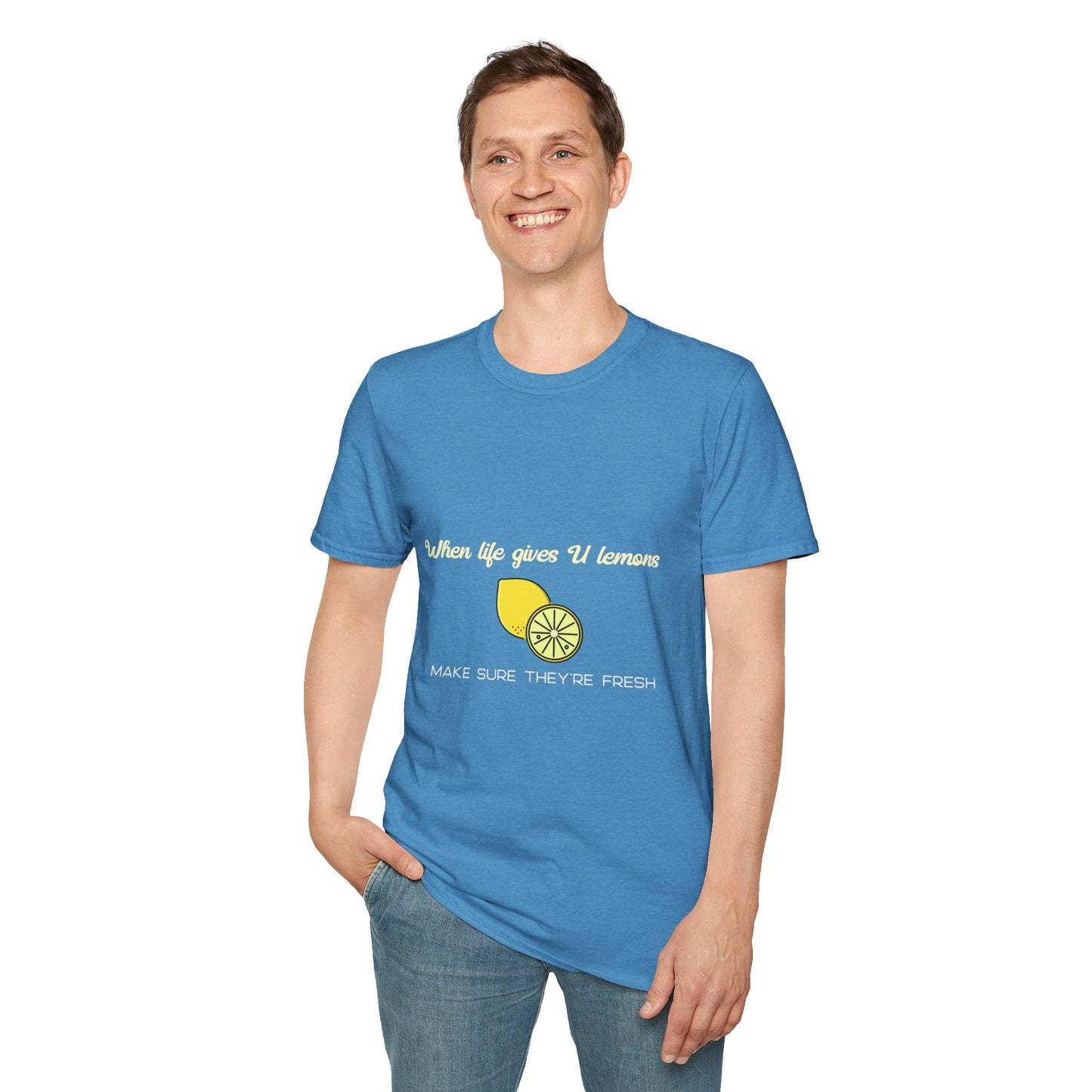 Funny Lemon Unisex T-Shirt - Life Giving Lemons Fresh Design