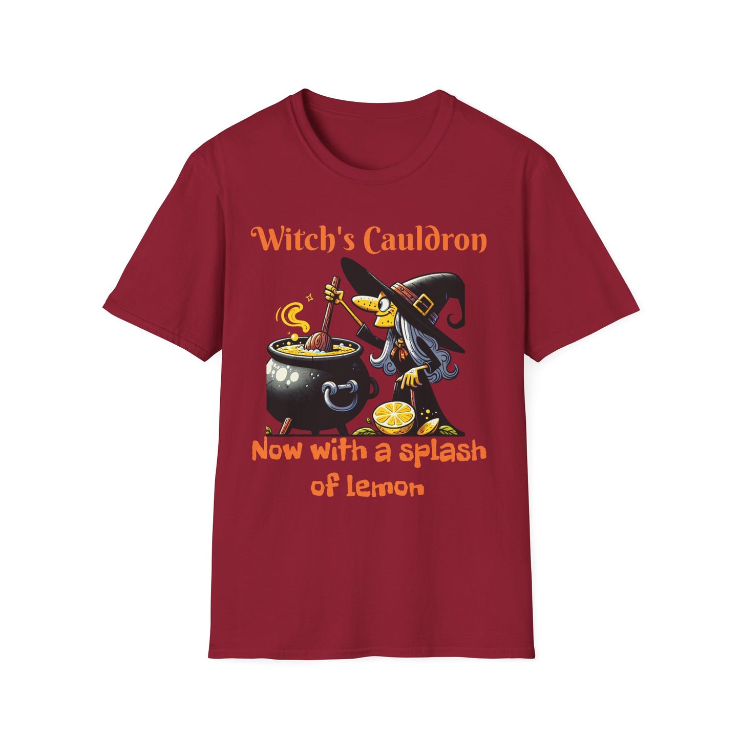Halloween Witch Cauldron Softstyle T-Shirt