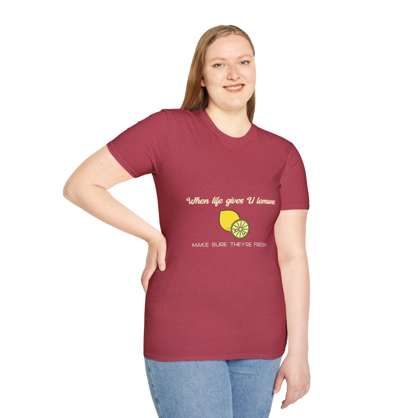 Funny Lemon Unisex T-Shirt - Life Giving Lemons Fresh Design