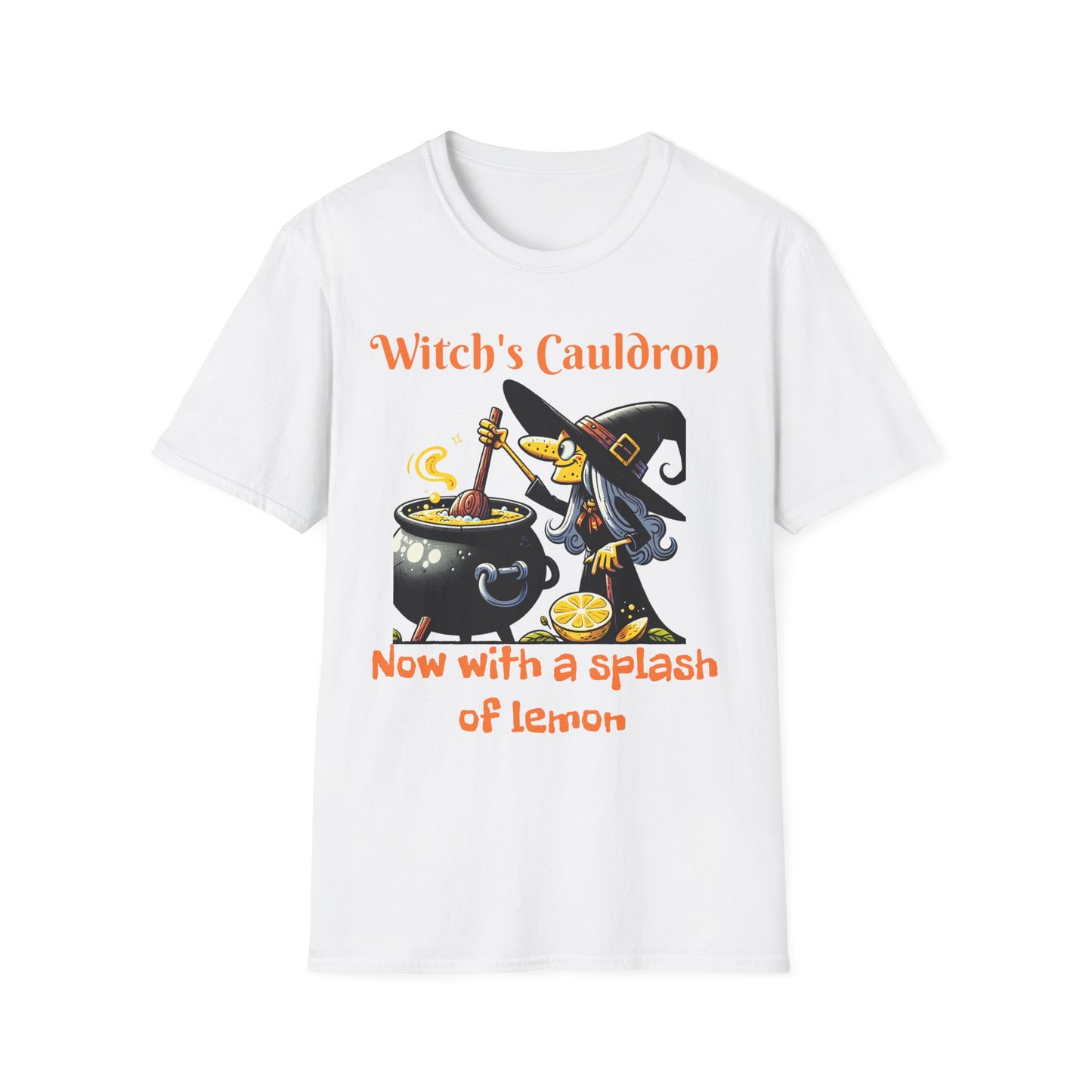 Halloween Witch Cauldron Softstyle T-Shirt