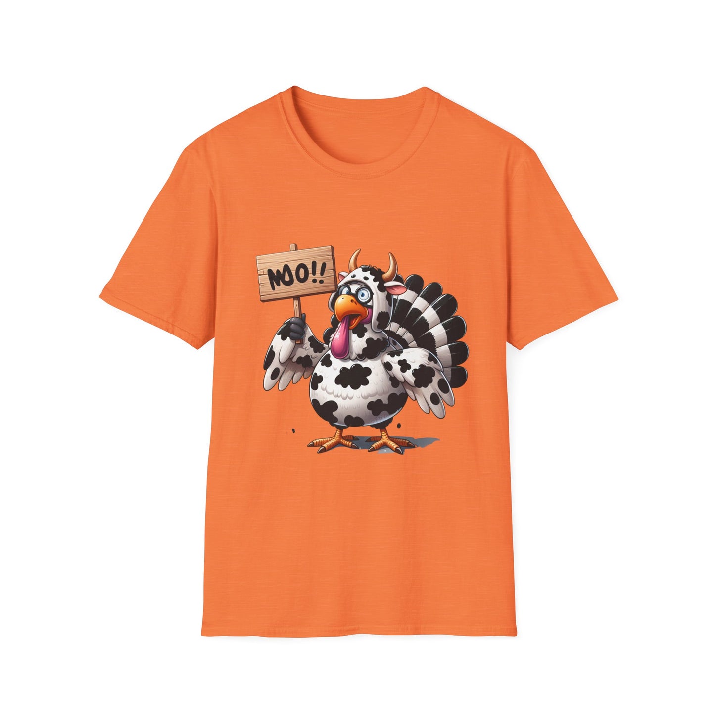 Unisex Tee - Cow-Turkey Funny Thanksgiving Shirt