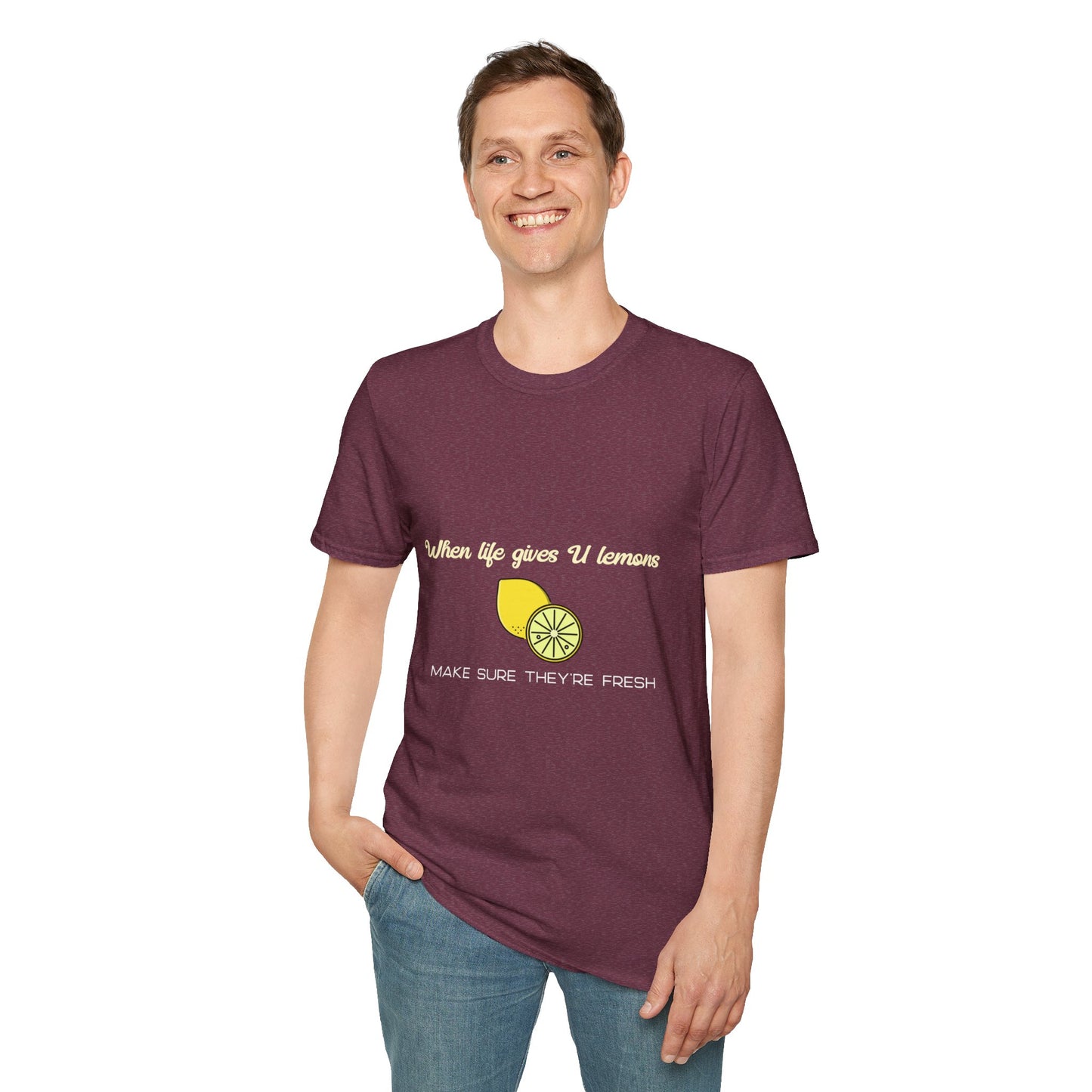 Funny Lemon Unisex T-Shirt - Life Giving Lemons Fresh Design