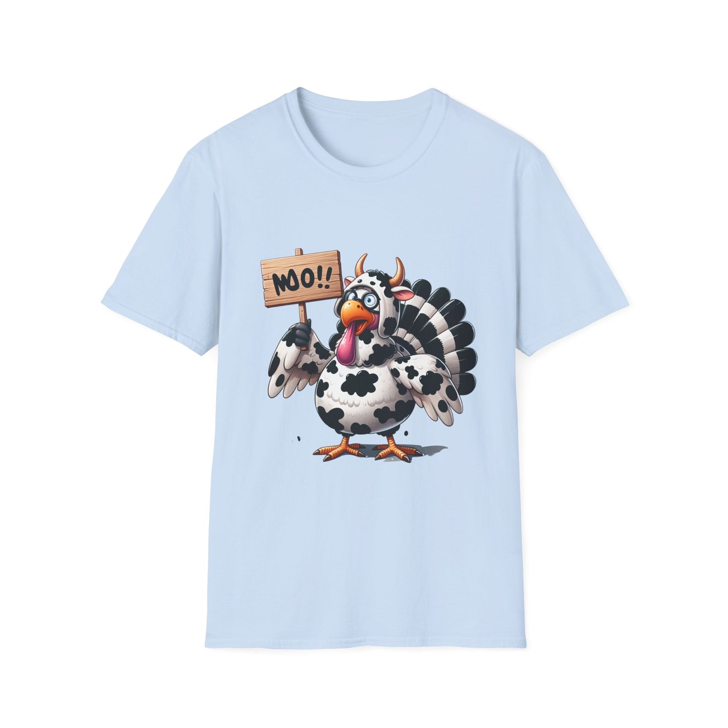 Unisex Tee - Cow-Turkey Funny Thanksgiving Shirt