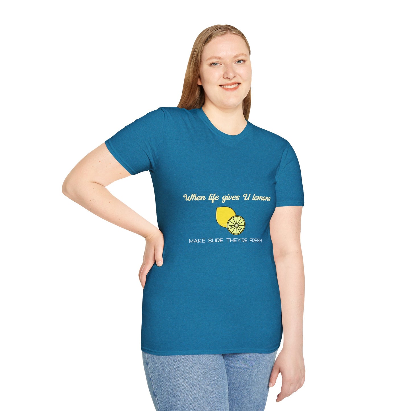 Funny Lemon Unisex T-Shirt - Life Giving Lemons Fresh Design