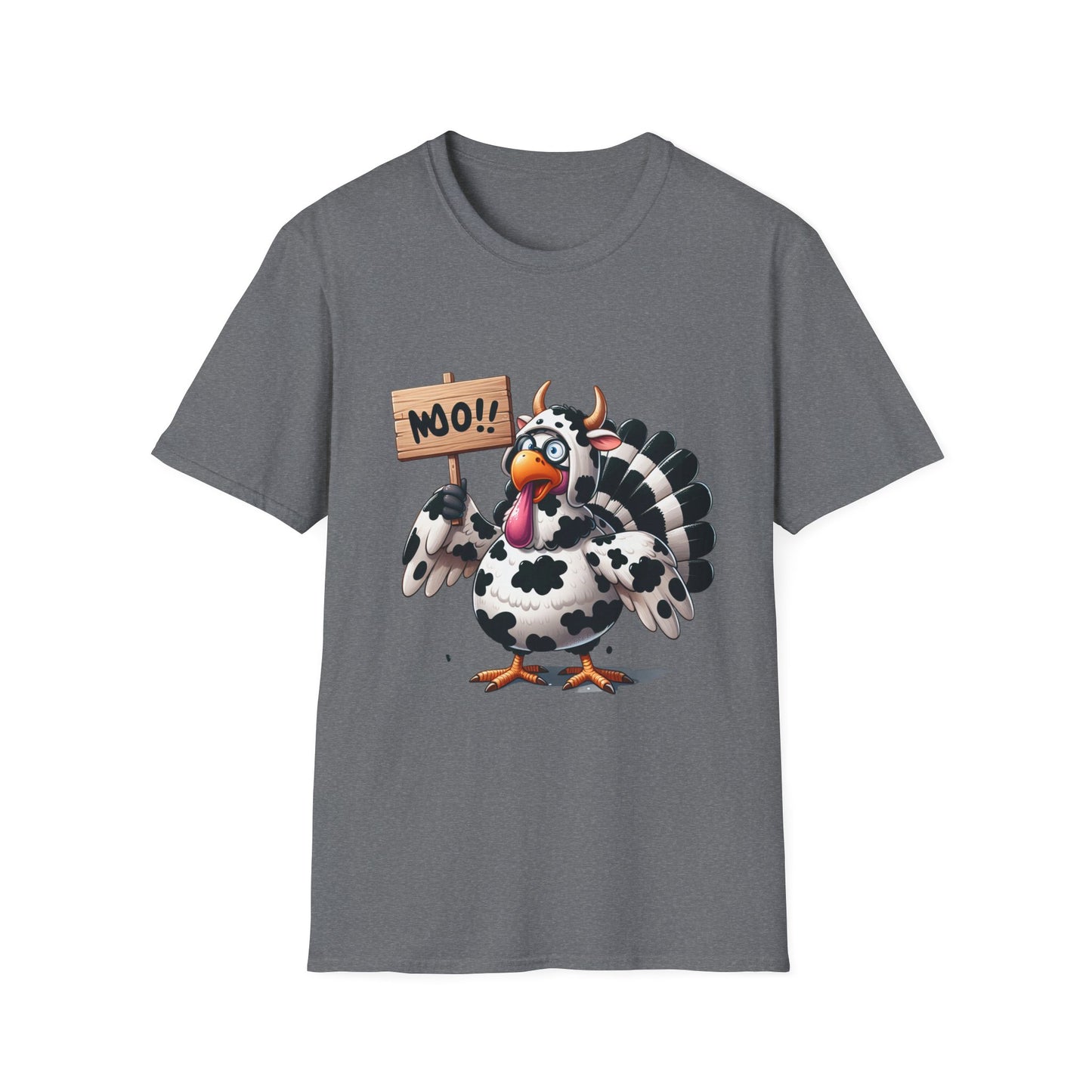 Unisex Tee - Cow-Turkey Funny Thanksgiving Shirt