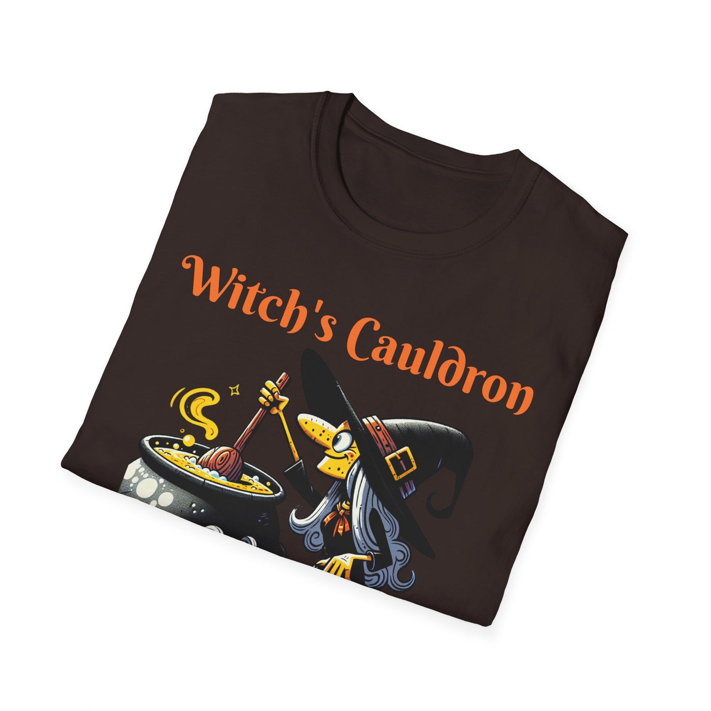 Halloween Witch Cauldron Softstyle T-Shirt