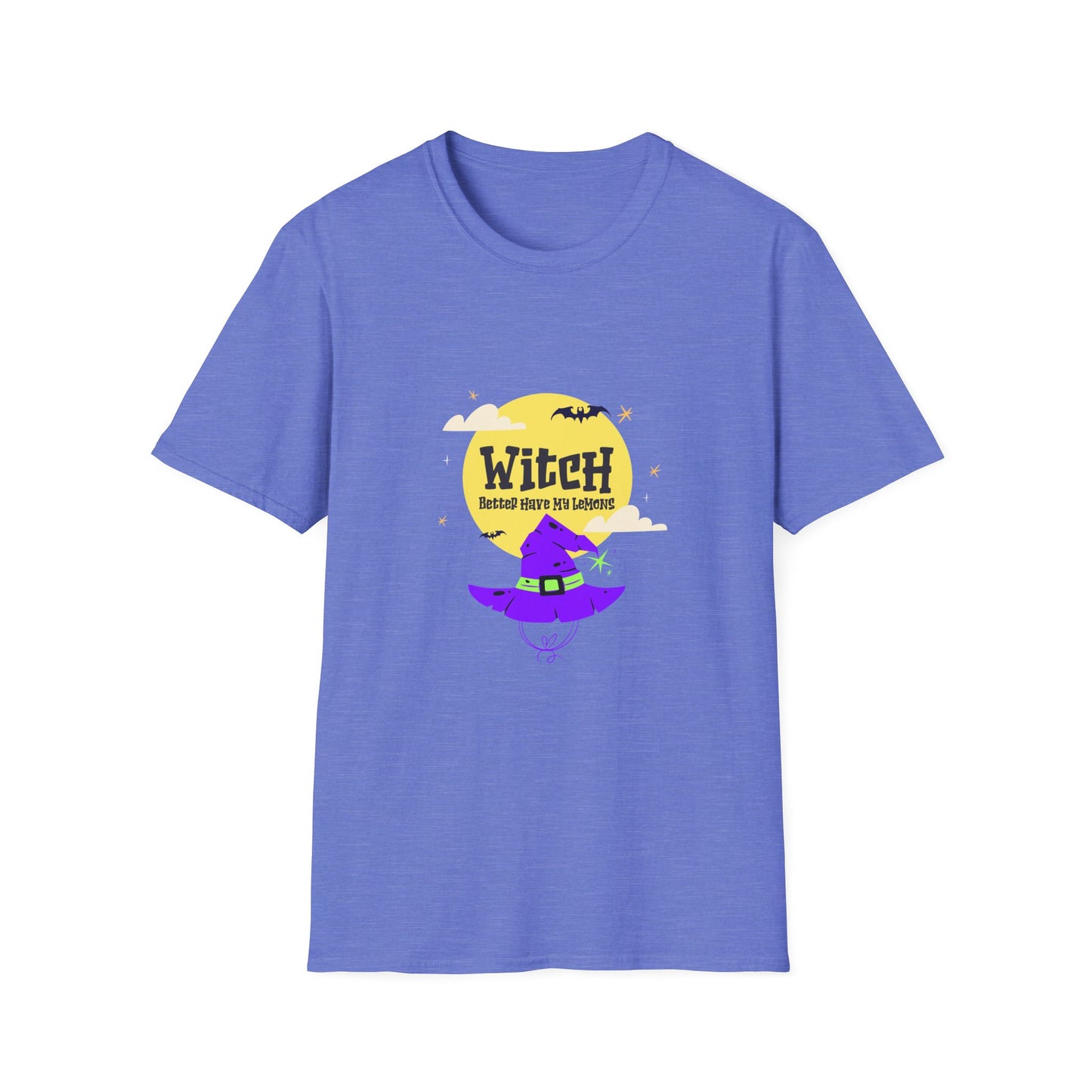 Funny Witch Moon Unisex T-Shirt - Witch Better Have My Lemons Halloween Tee