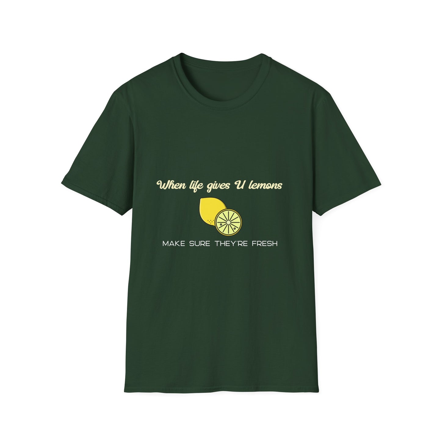 Funny Lemon Unisex T-Shirt - Life Giving Lemons Fresh Design