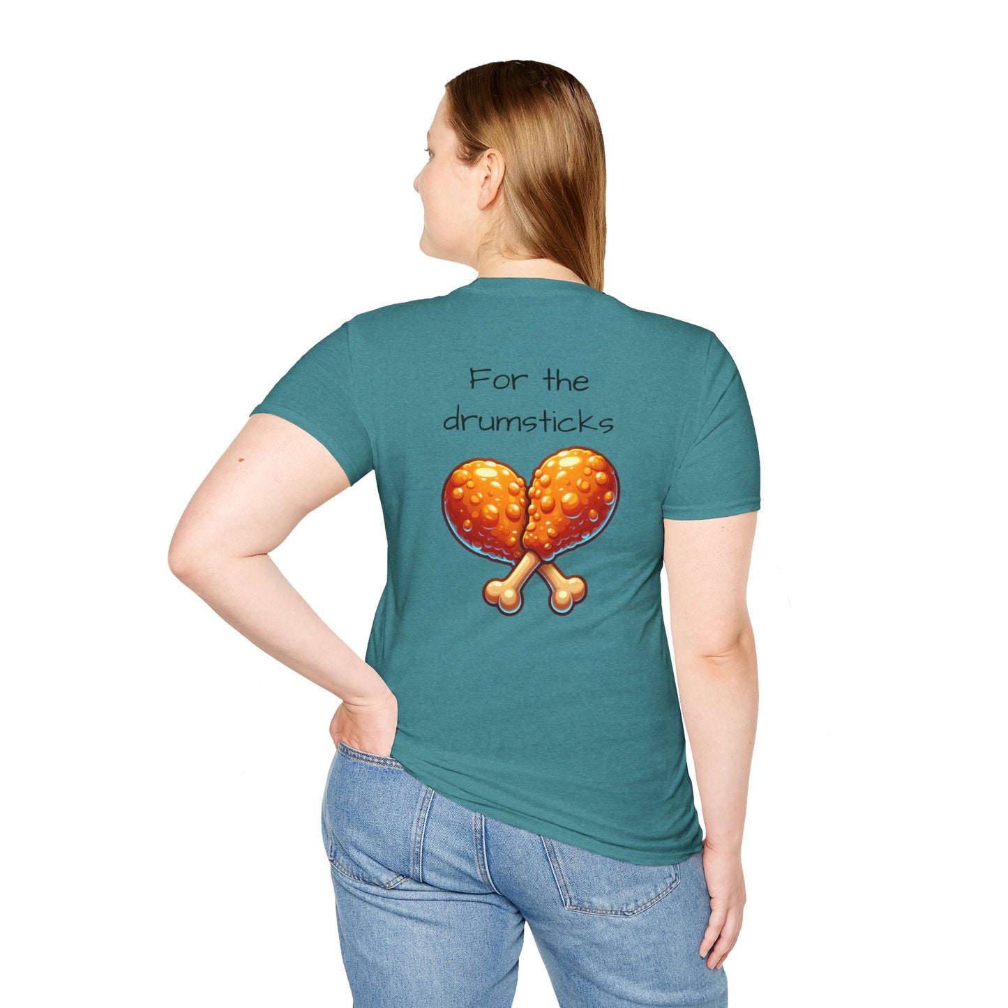 Funny Thanksgiving Turkey Drummer T-Shirt