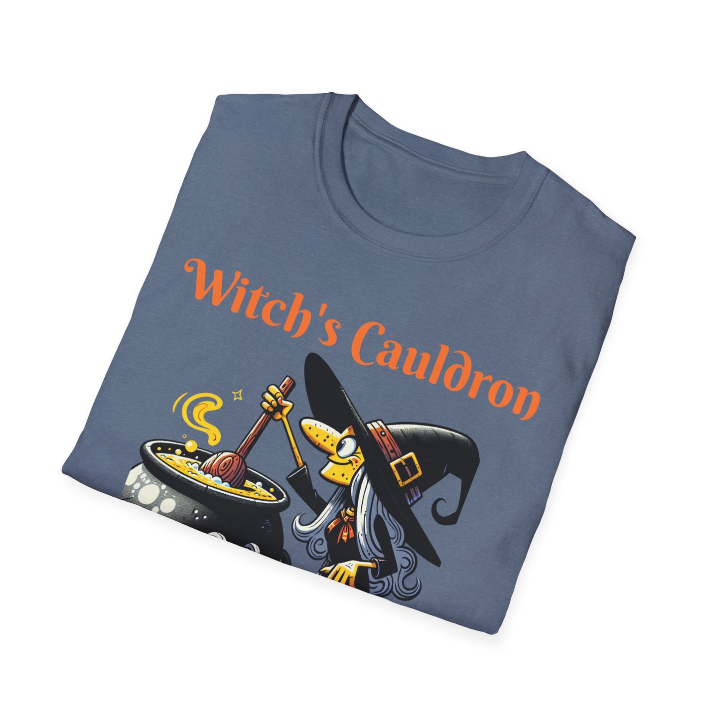 Halloween Witch Cauldron Softstyle T-Shirt