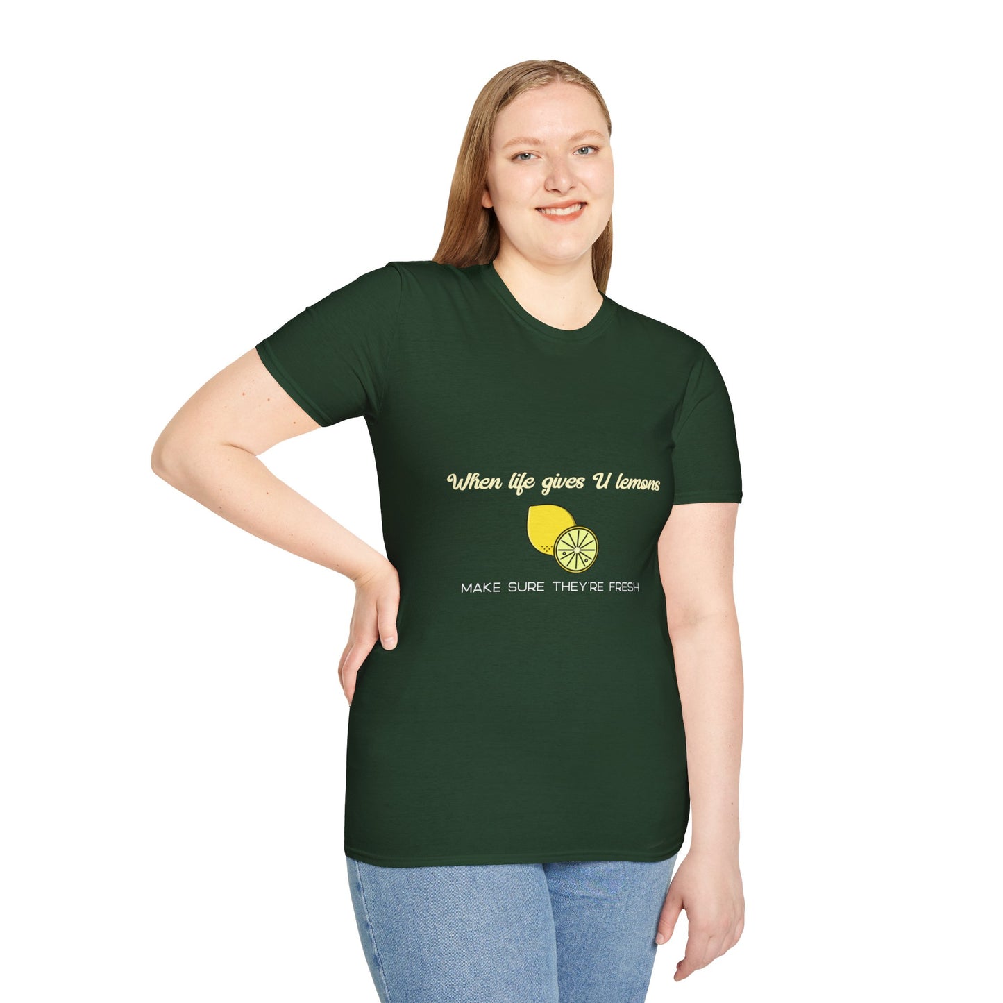 Funny Lemon Unisex T-Shirt - Life Giving Lemons Fresh Design