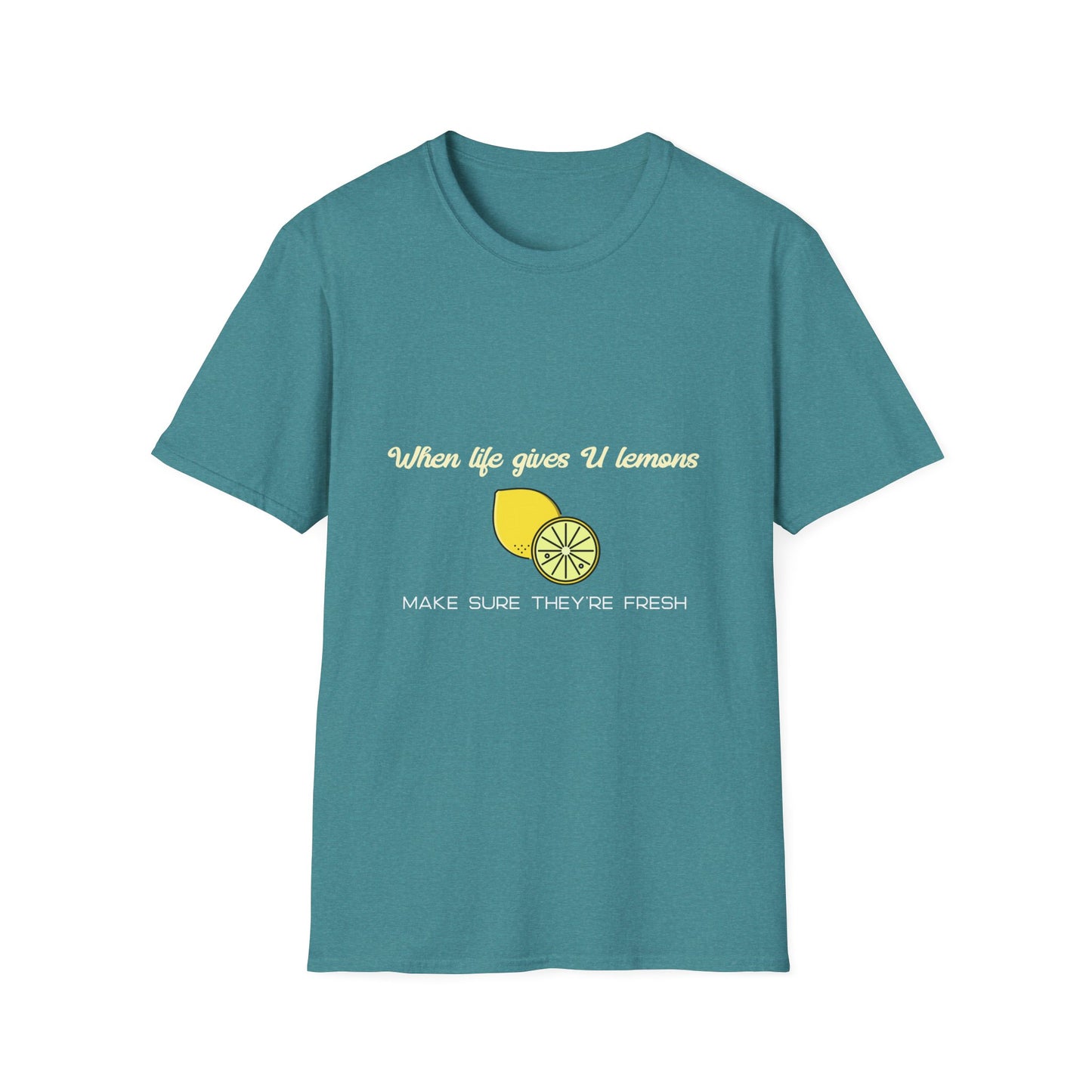 Funny Lemon Unisex T-Shirt - Life Giving Lemons Fresh Design