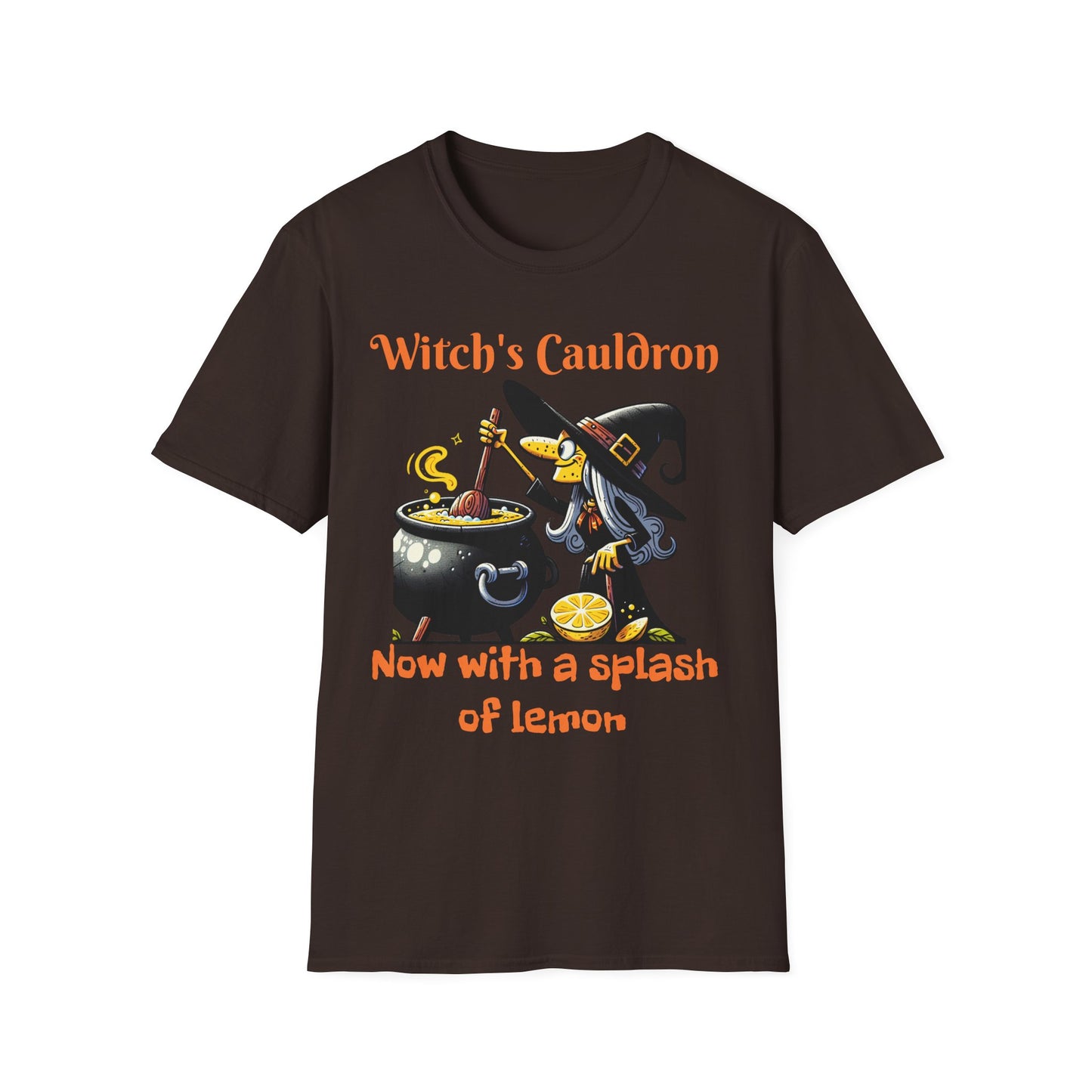 Halloween Witch Cauldron Softstyle T-Shirt