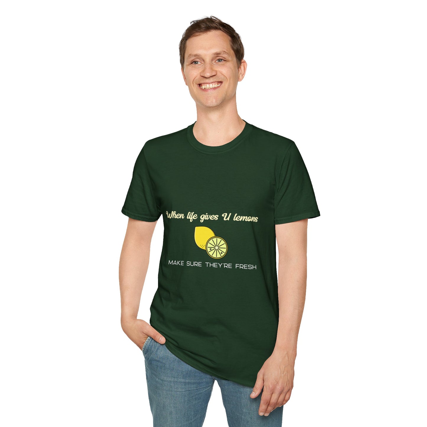 Funny Lemon Unisex T-Shirt - Life Giving Lemons Fresh Design