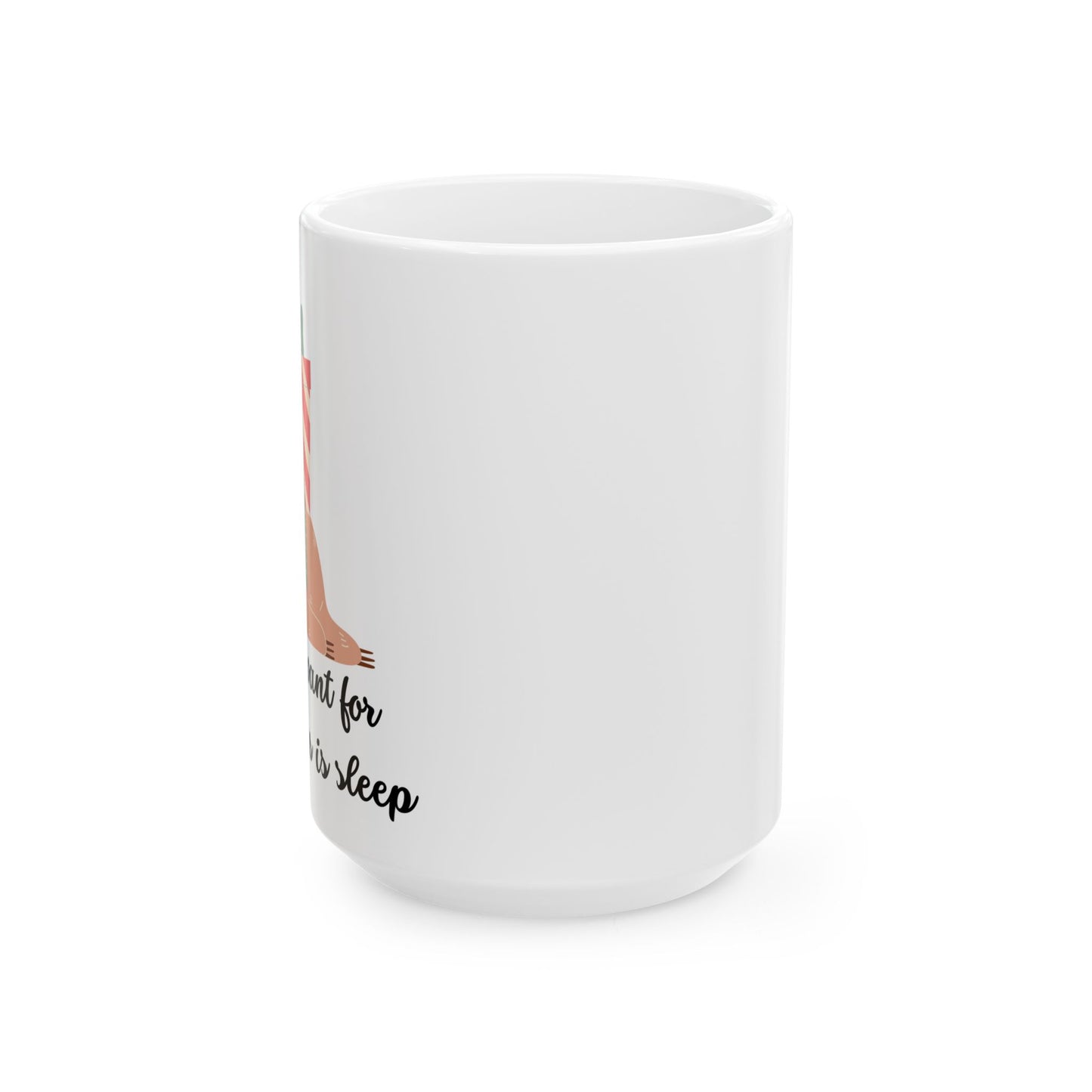 Sloth Christmas Ceramic Mug, (11oz, 15oz)