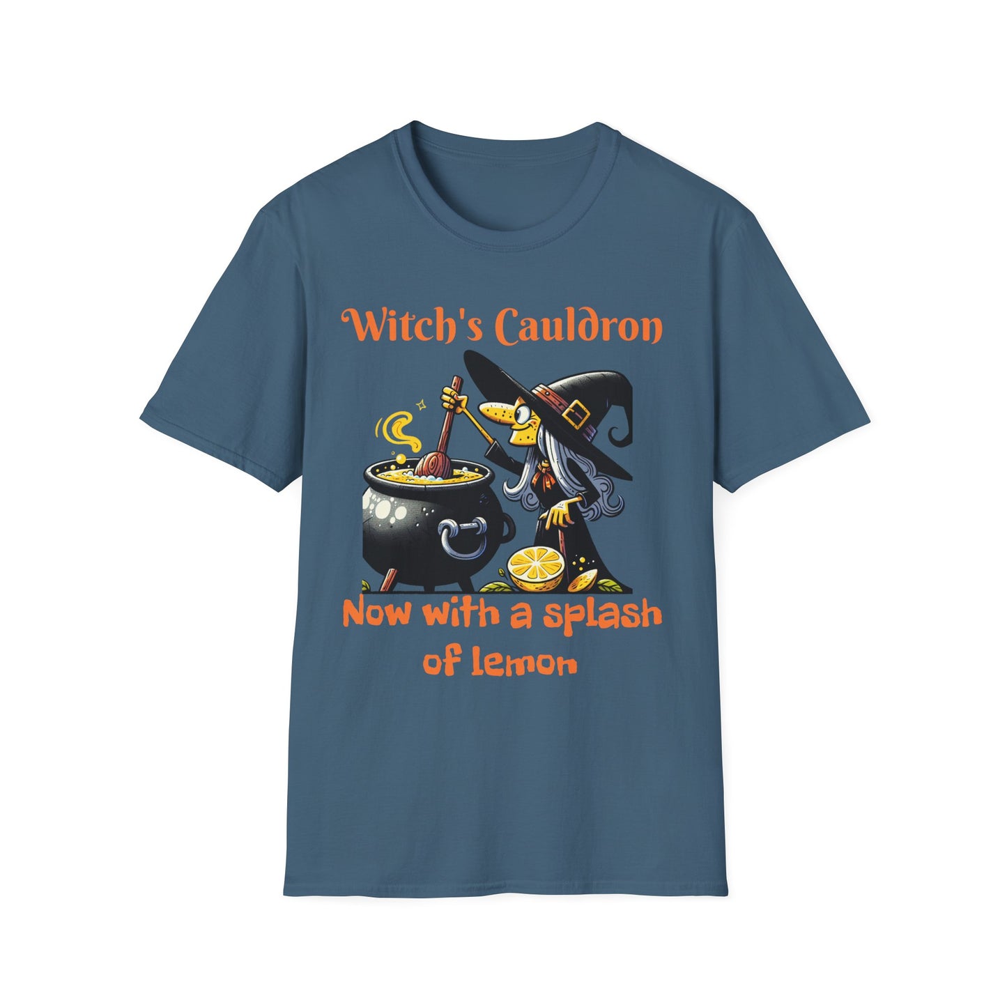 Halloween Witch Cauldron Softstyle T-Shirt