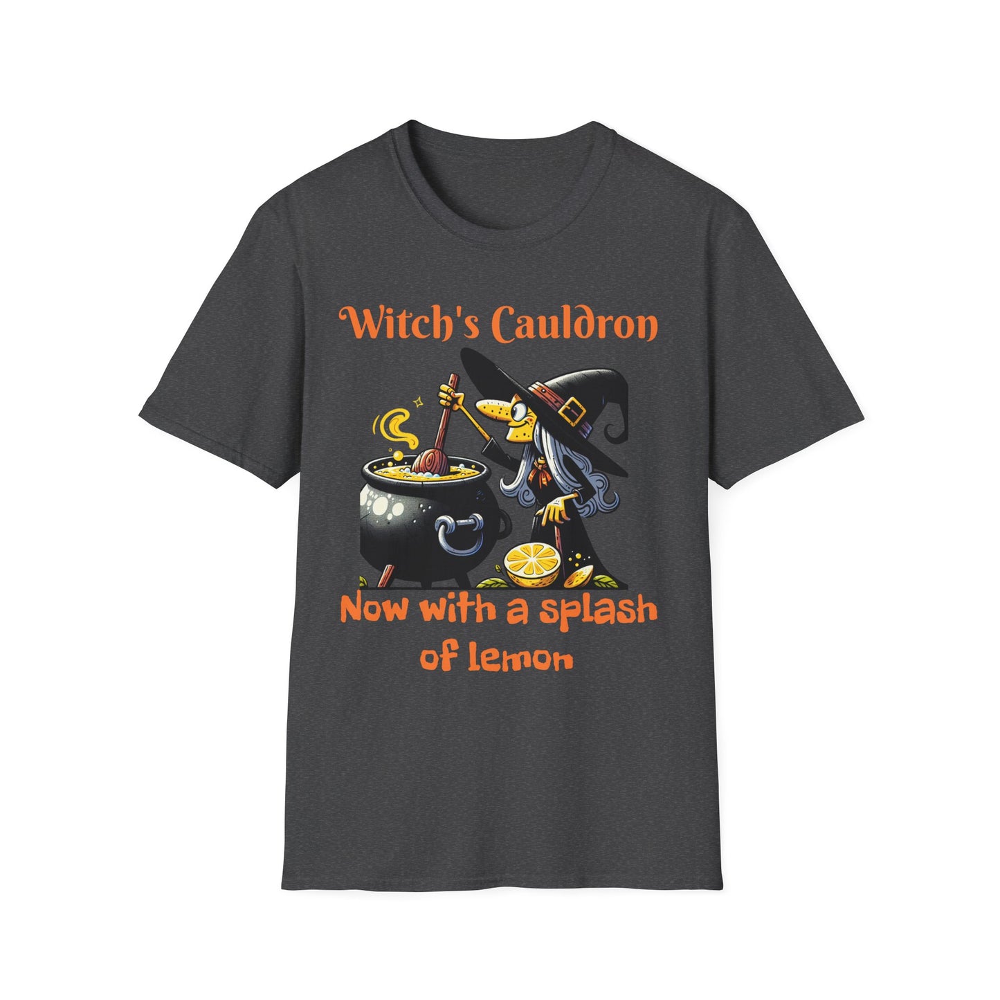 Halloween Witch Cauldron Softstyle T-Shirt